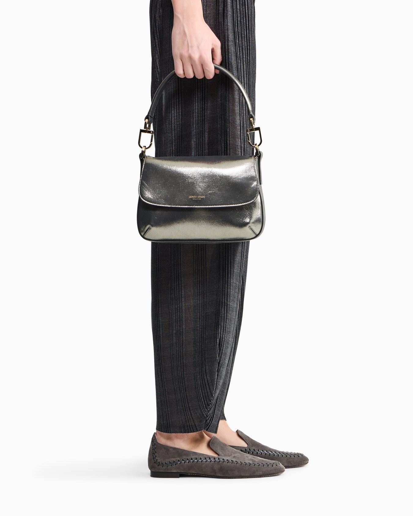 La Prima Soft small bag in shiny nubuck Slide 5