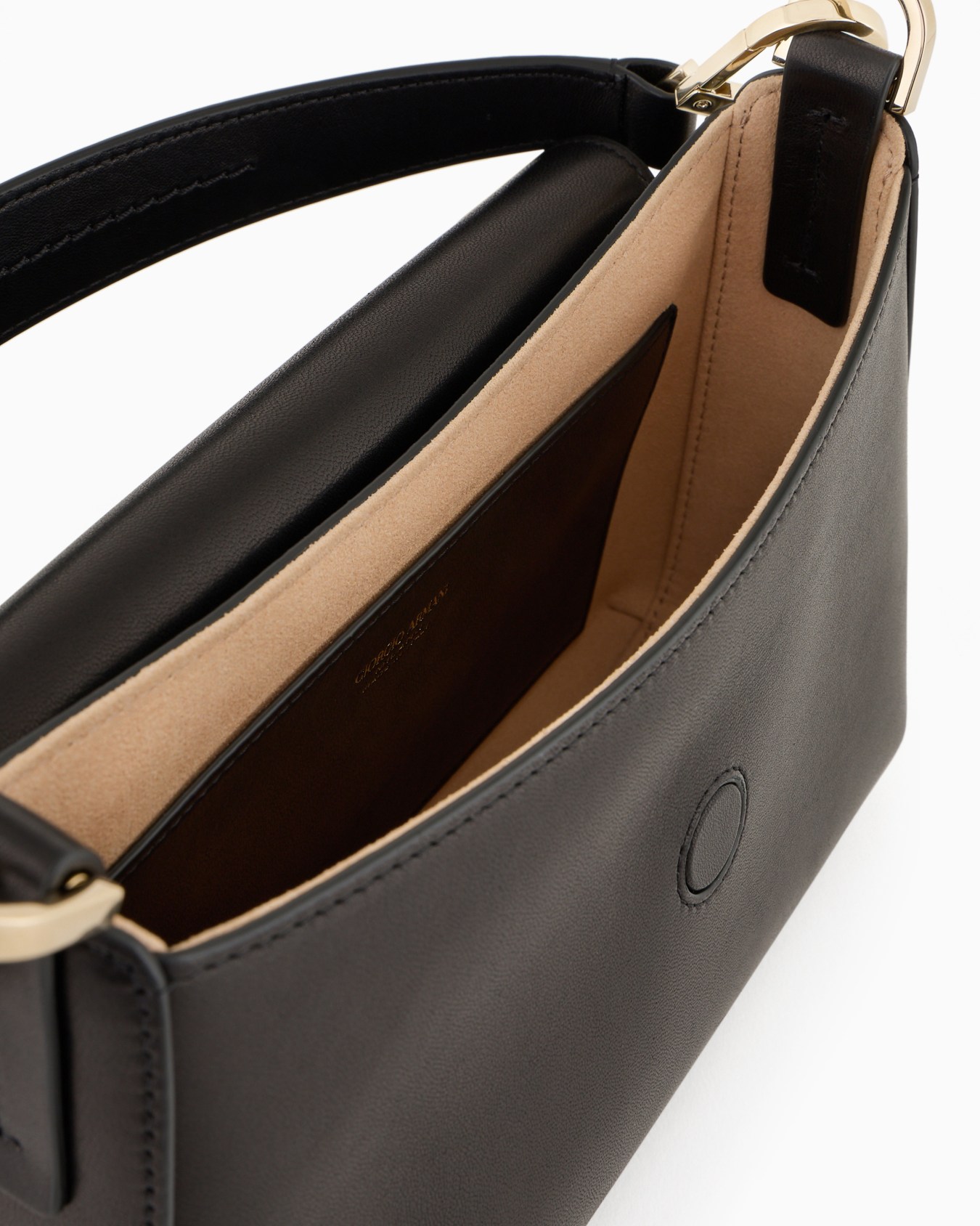 Bolso la Prima Soft tamaño pequeño de napa Diapositiva 3