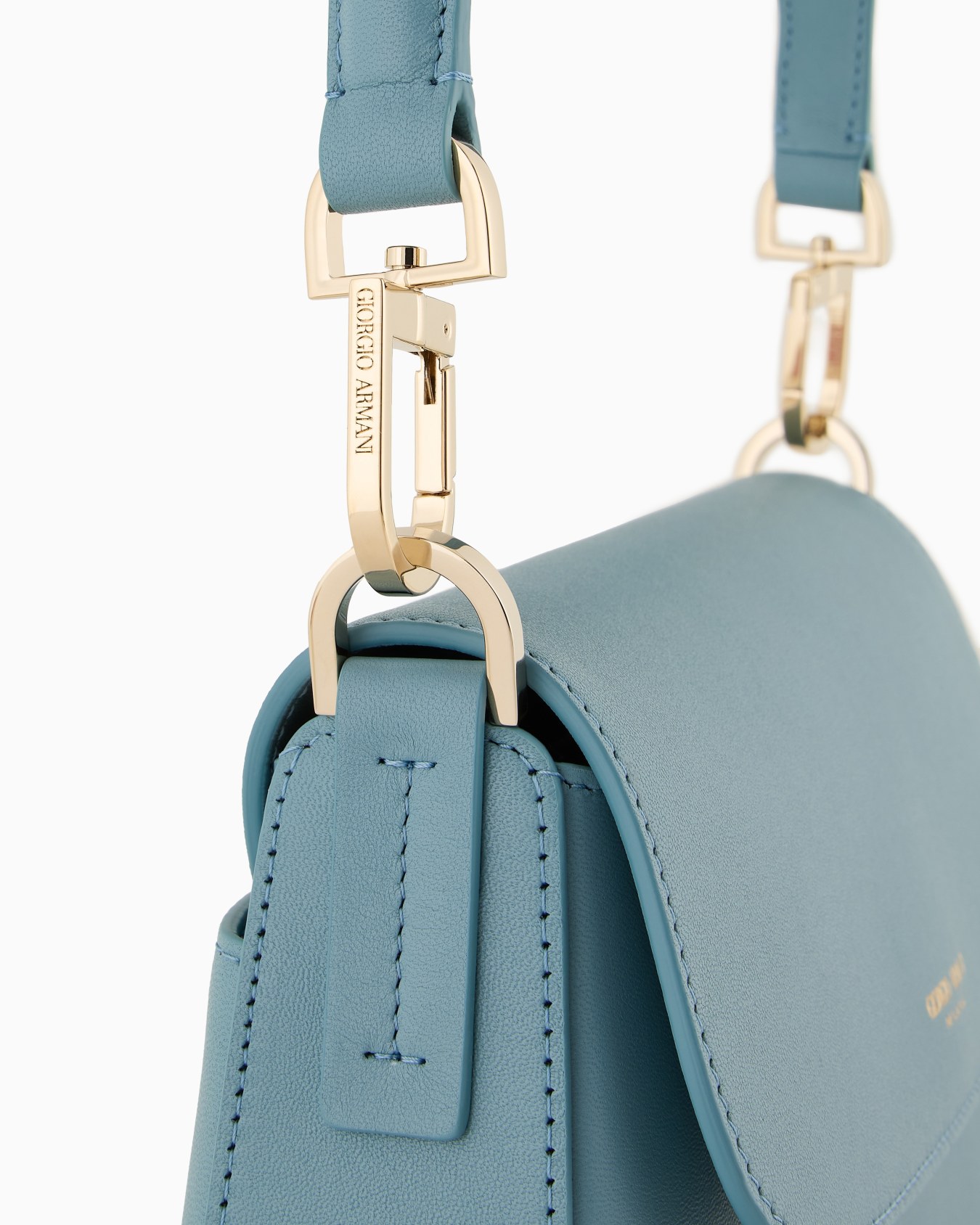 ジョルジオ アルマーニ ラ プリマ ハンドバッグ ナッパレザー スモール スライドする 5