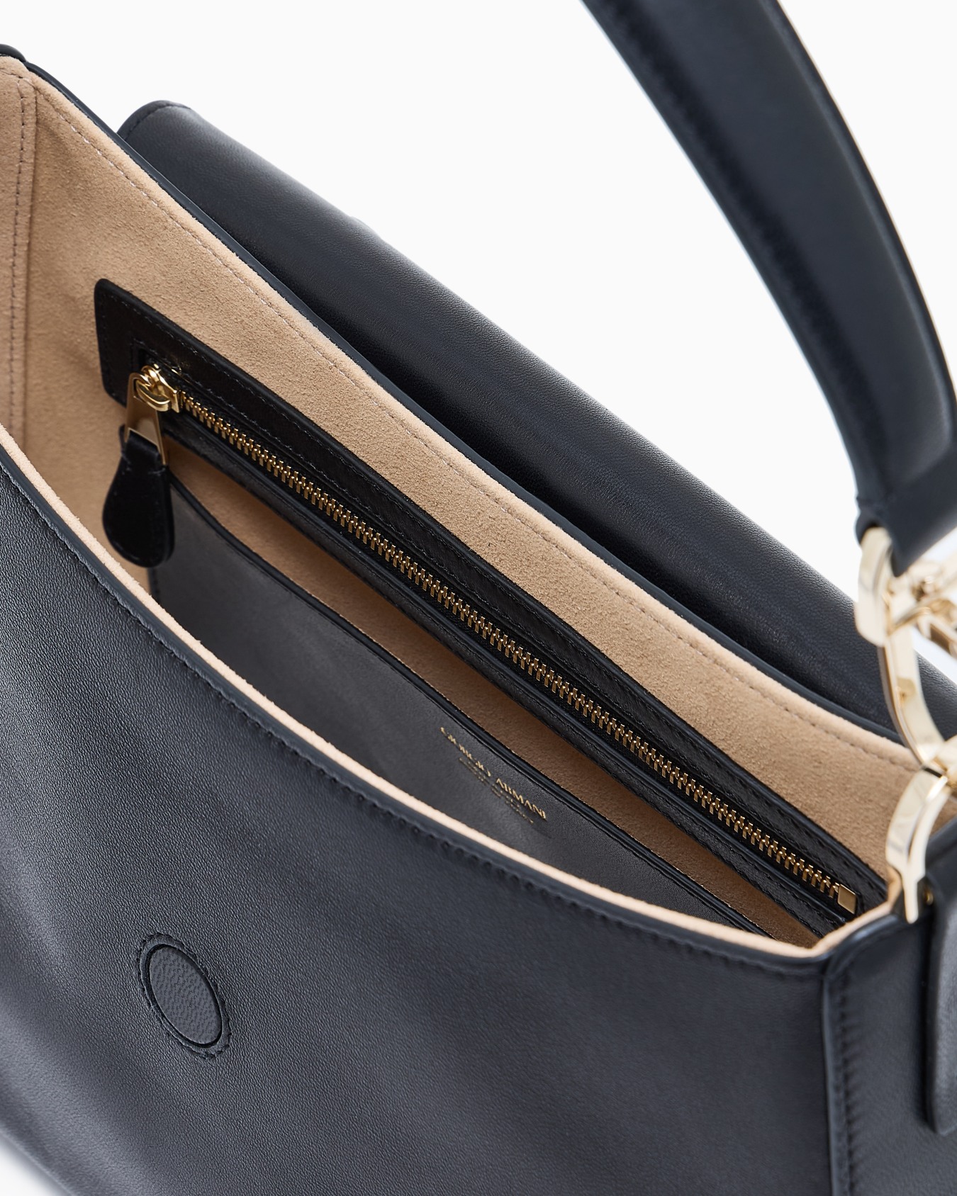 Medium la Prima Soft bag in nappa leather Slide 3
