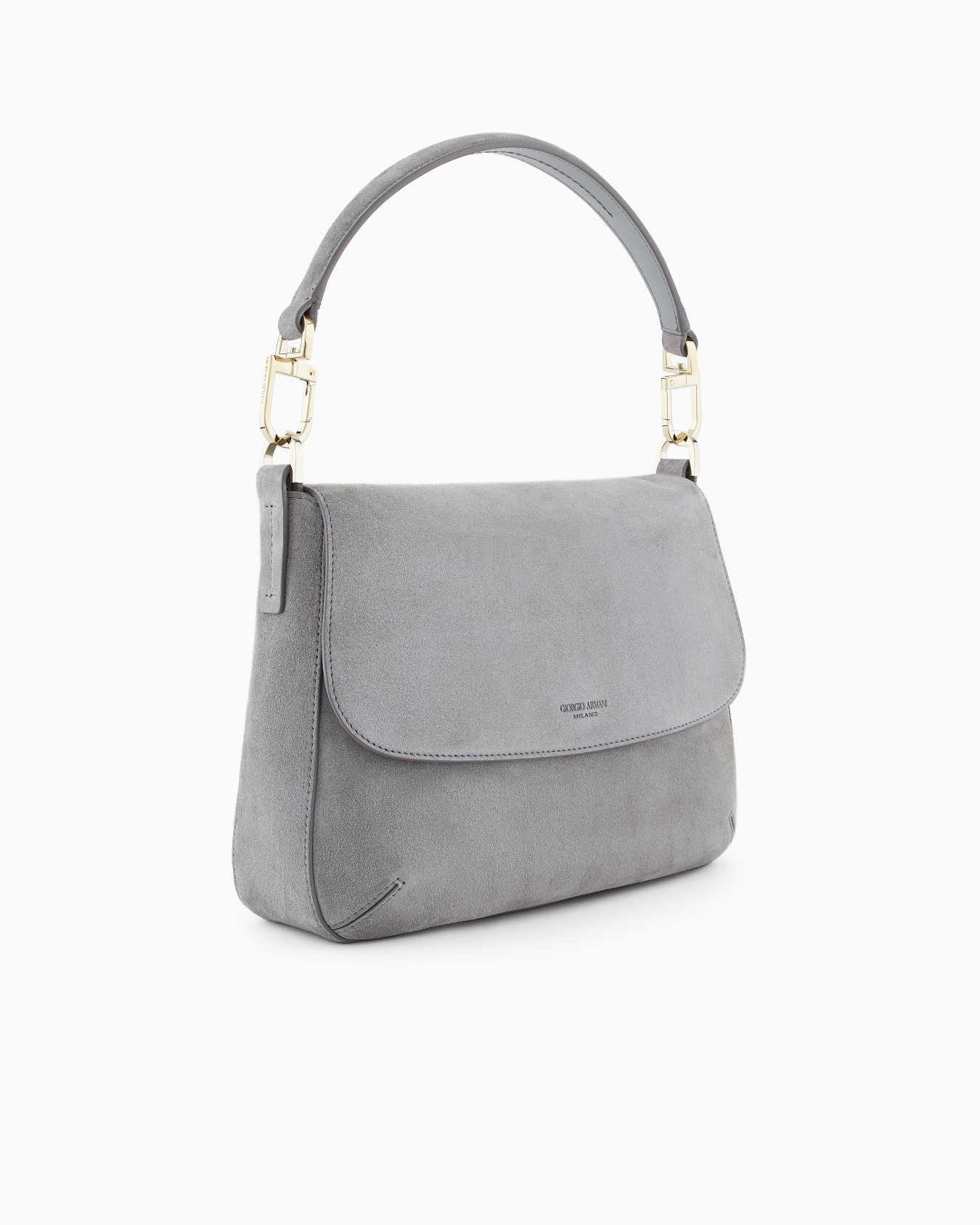 ASV medium la Prima Soft bag in suede Slide 1