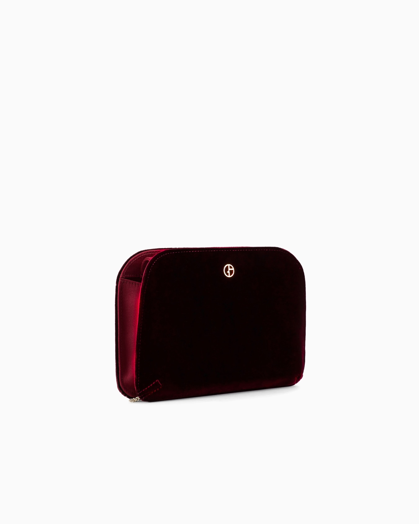 Pochette La Prima en velours et satin Diapositive 1
