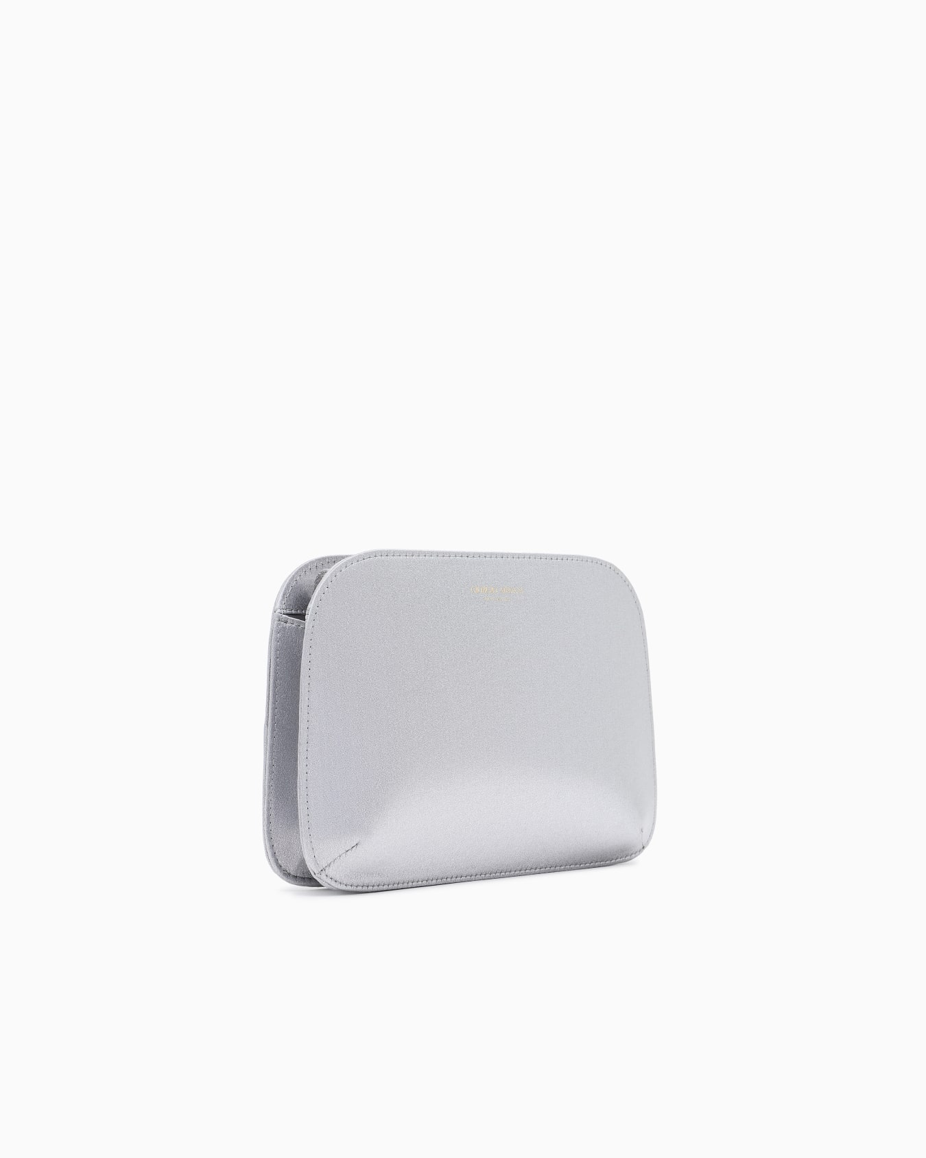 Lamé-satin la Prima clutch bag Slide 1