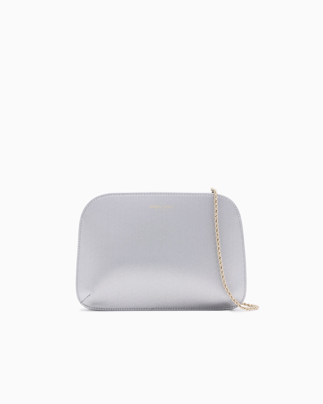 Lamé-satin la Prima clutch bag Slide 0