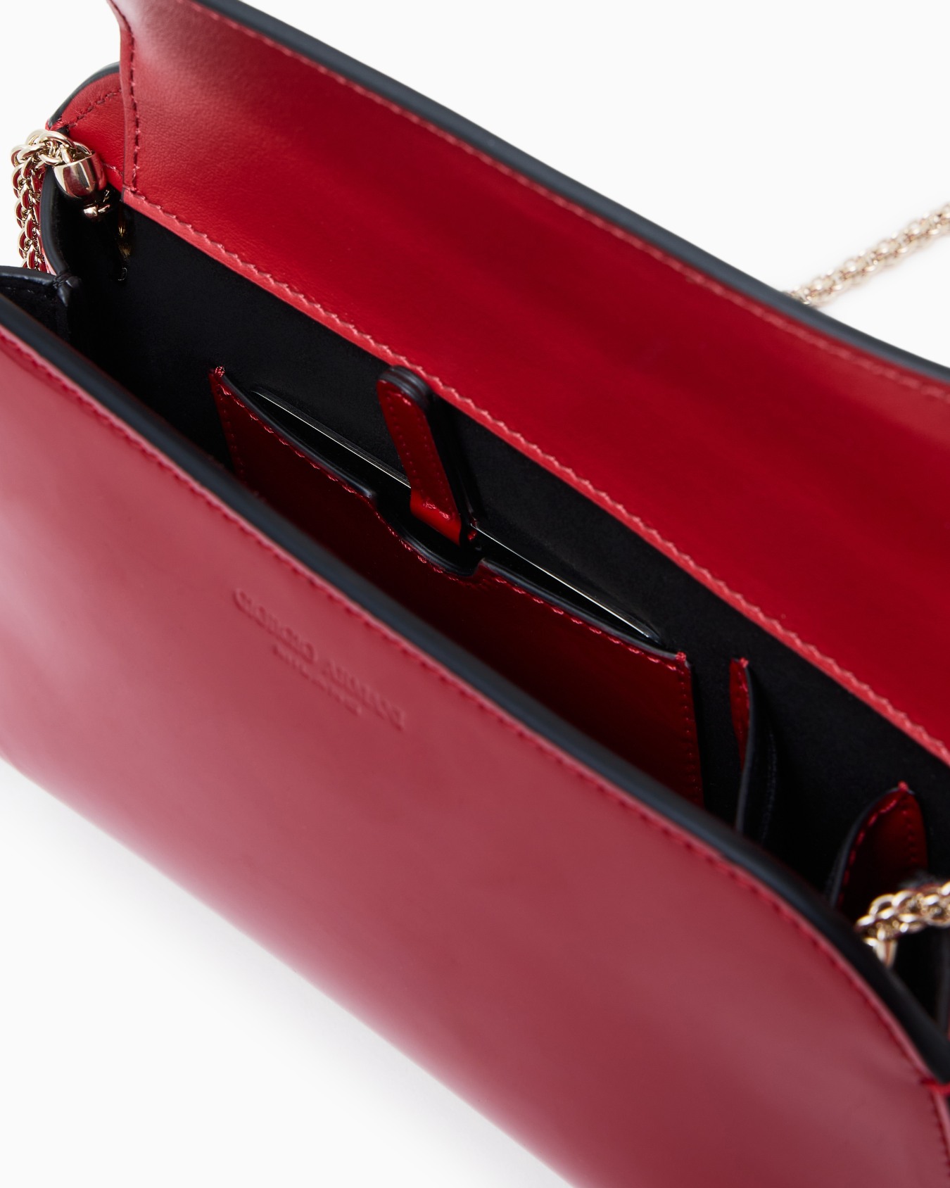 La Prima clutch bag in patent leather Slide 3
