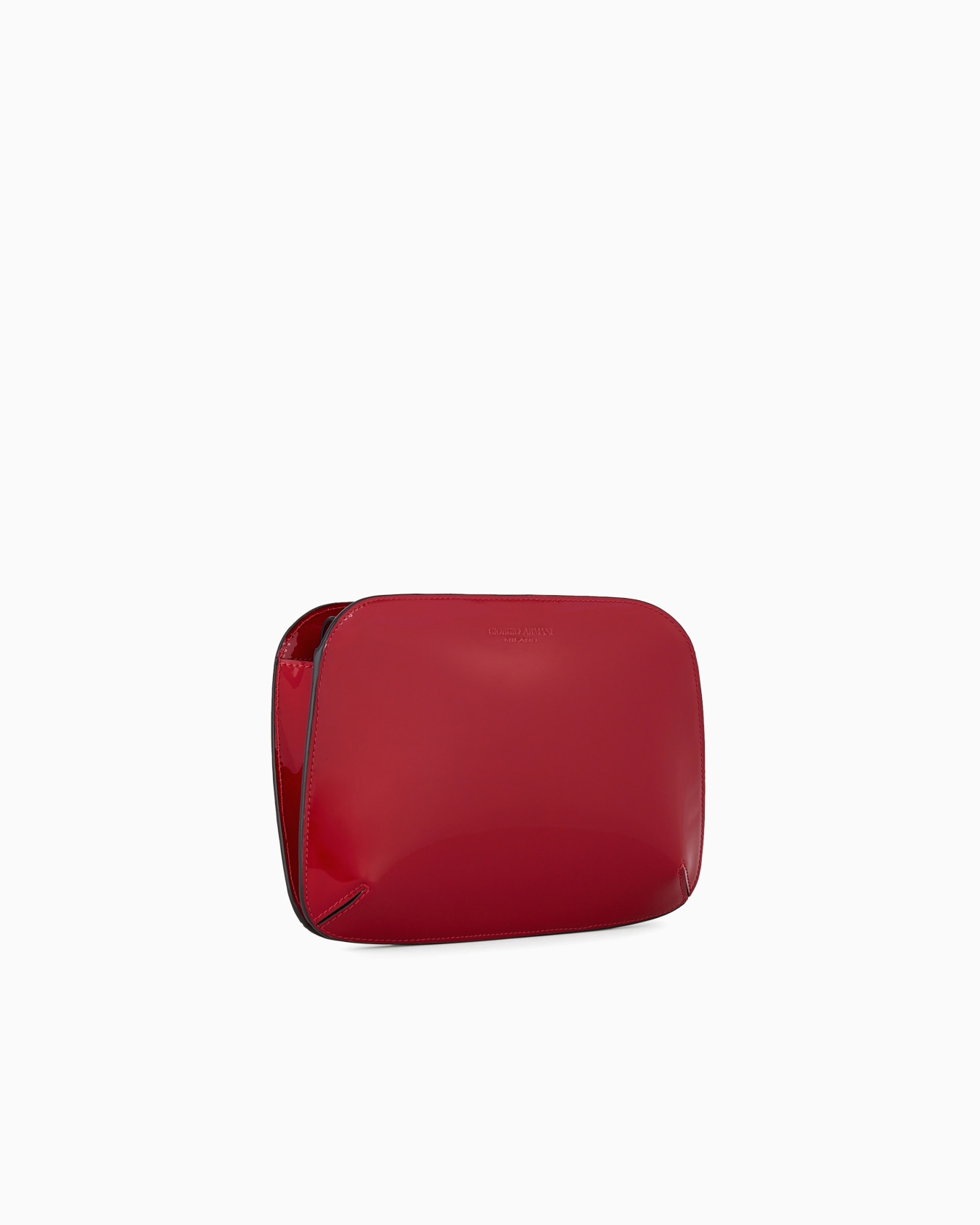 La Prima clutch bag in patent leather Slide 1
