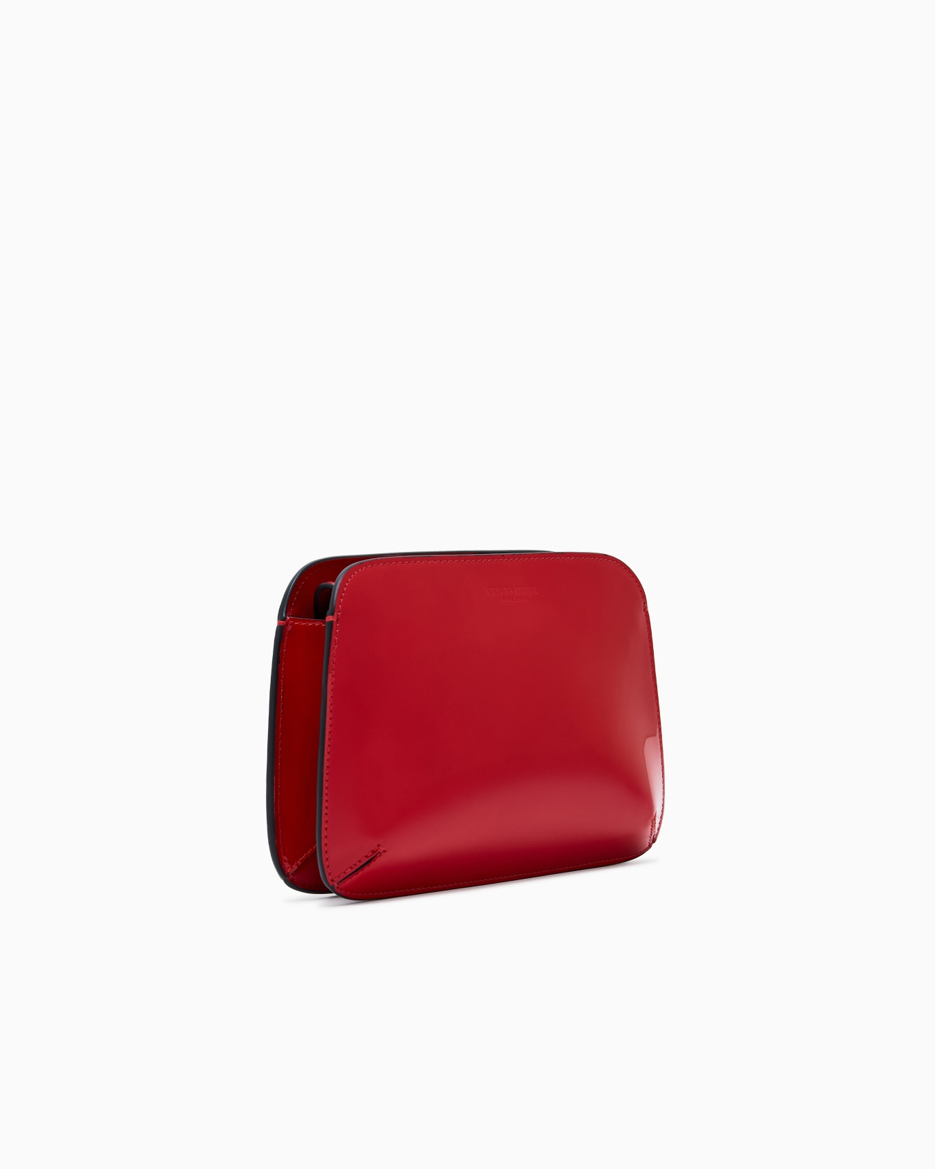 La Prima clutch bag in patent leather Slide 1