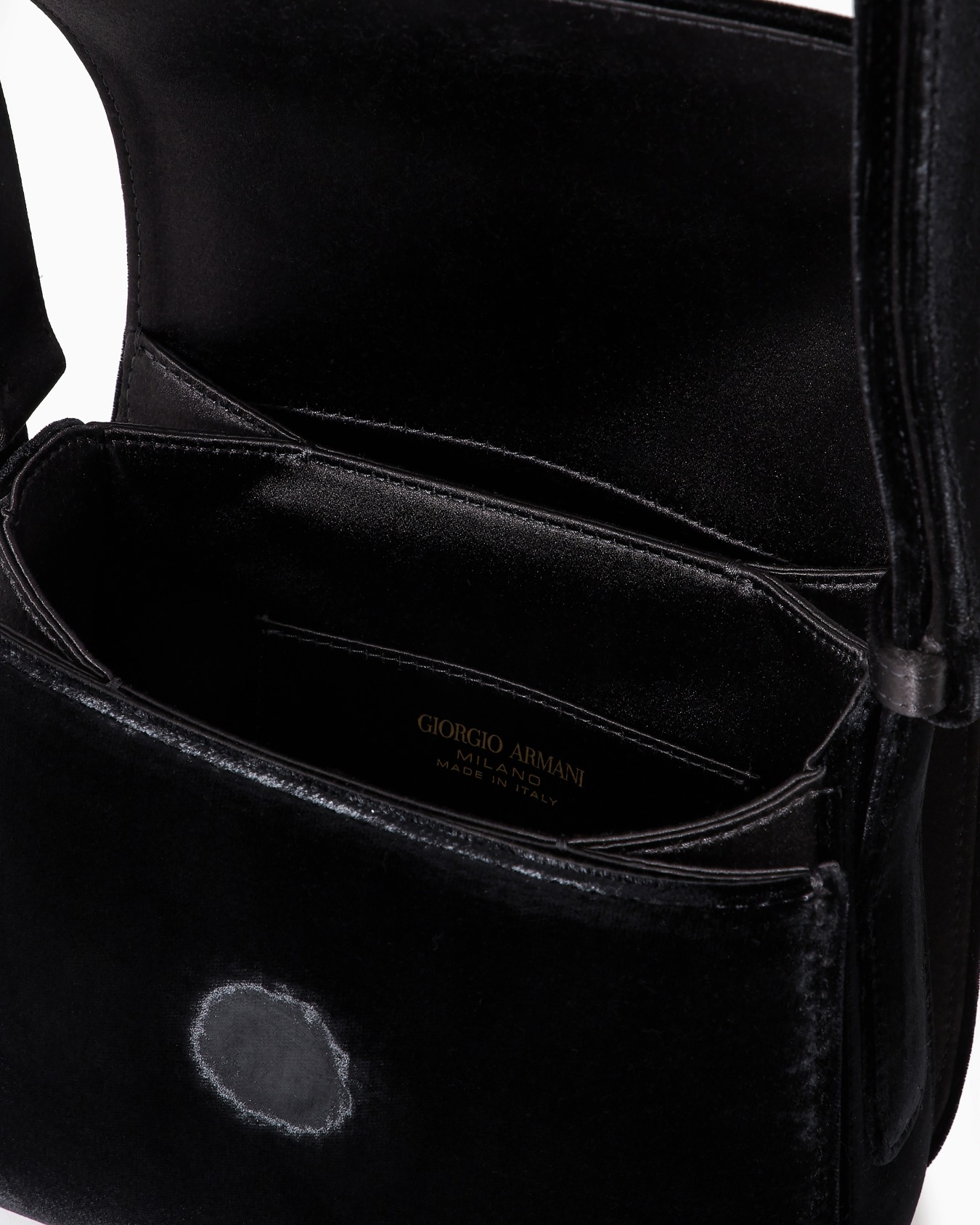 Small, velvet la Prima shoulder bag Slide 3