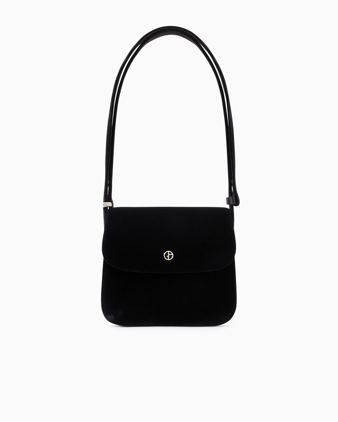 Small, velvet la Prima shoulder bag Slide 0