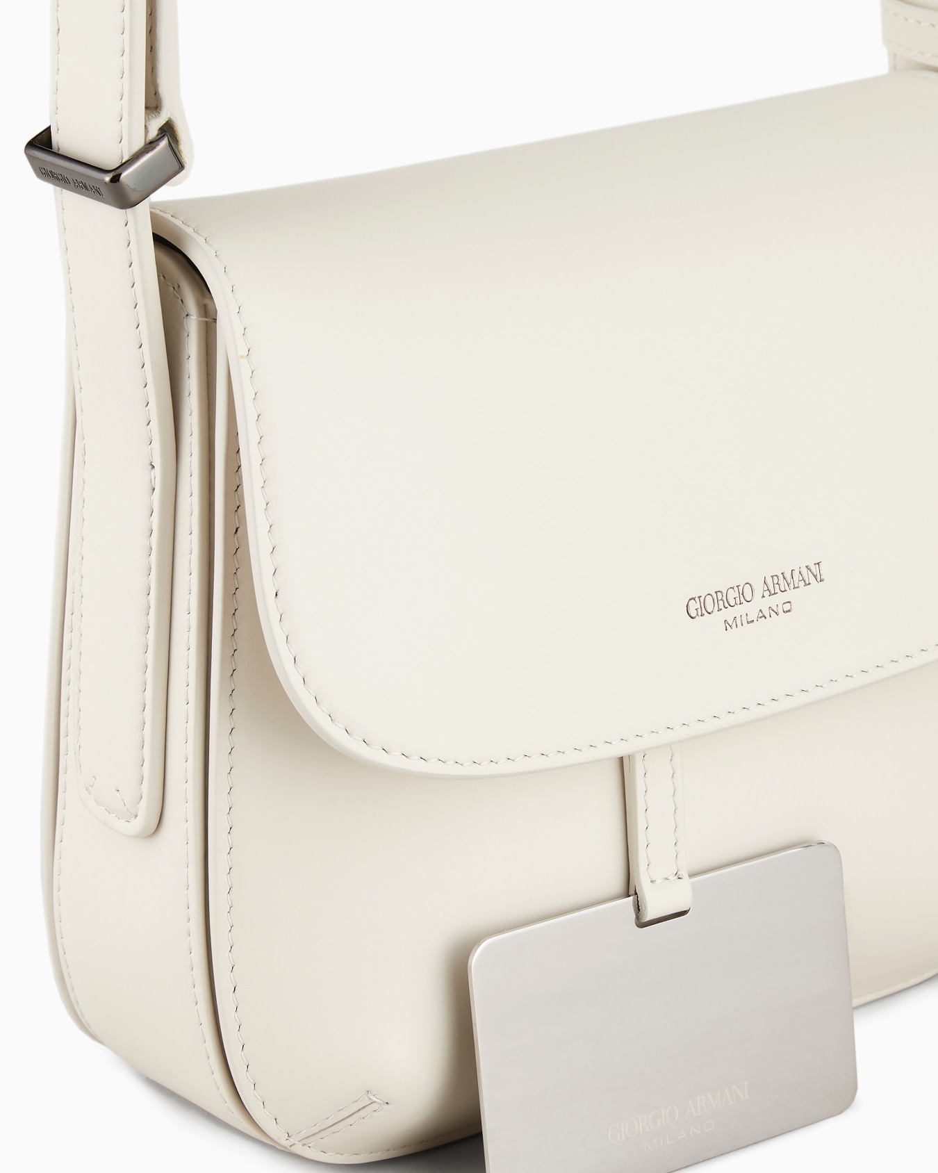 Small la Prima bag in leather ASV Slide 4