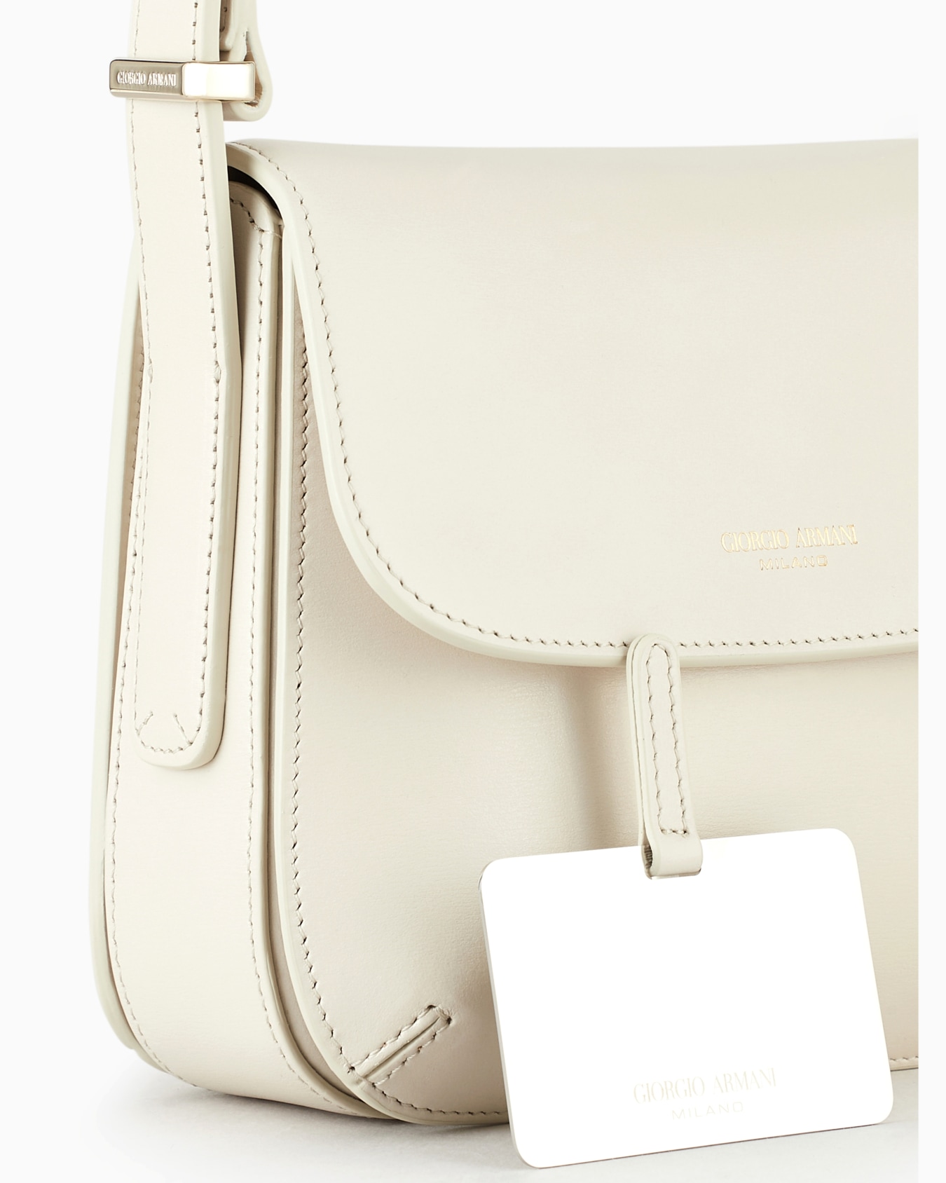 ジョルジオ アルマーニ ラ プリマ ショルダーバッグ パルメラートレザー製 スモール スライドする 4