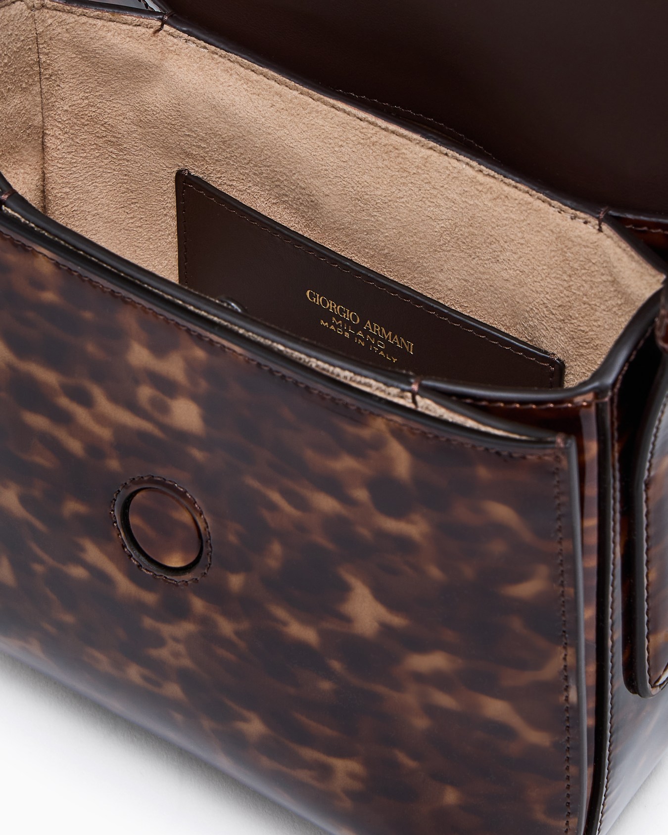 La Prima bag in tortoiseshell patent leather Slide 3