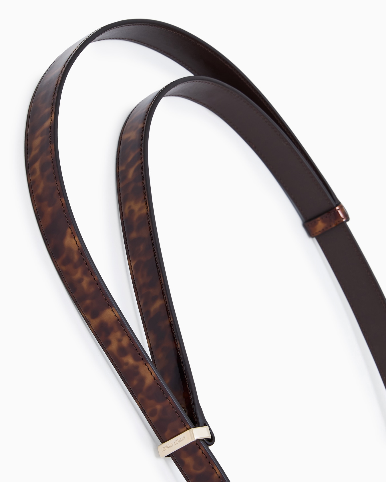 La Prima bag in tortoiseshell patent leather Slide 5