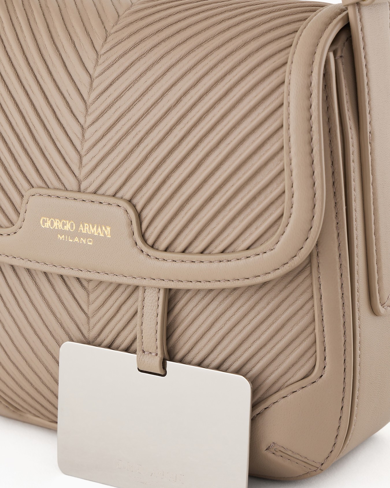 Bolso la Prima de napa plisada Diapositiva 5