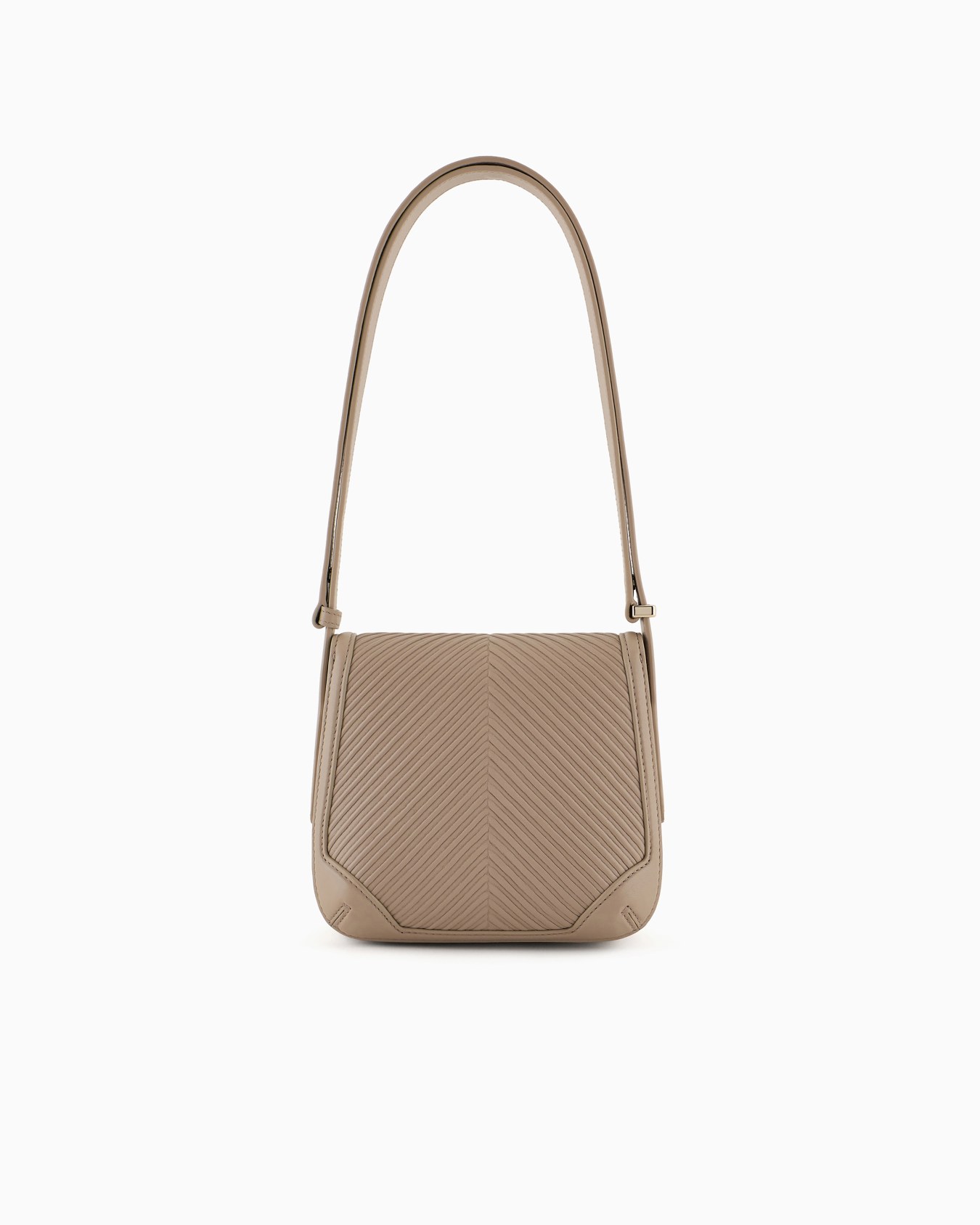 Bolso la Prima de napa plisada Diapositiva 2