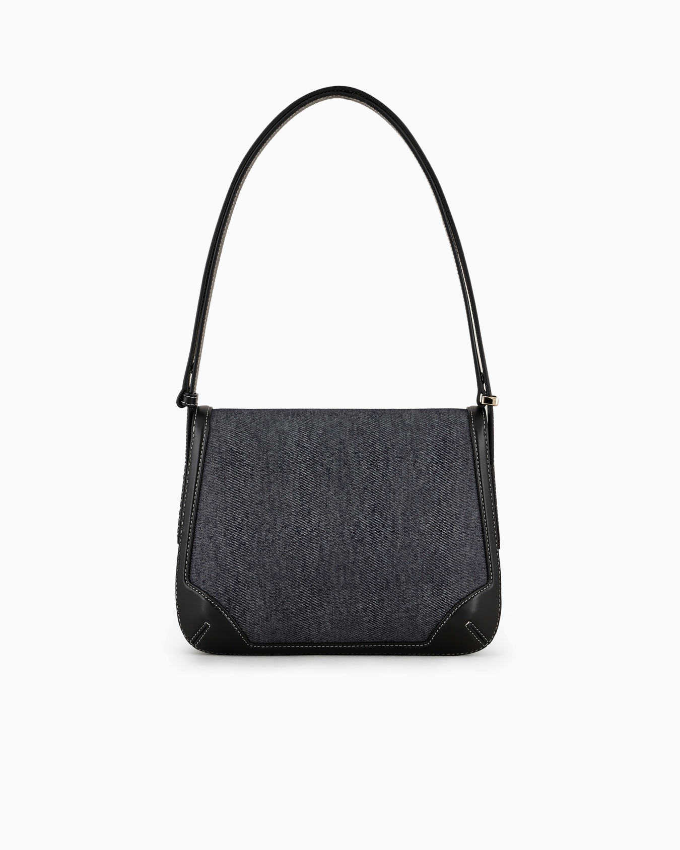 스몰 패브릭 및 가죽 La Prima 숄더 백 슬라이드 2