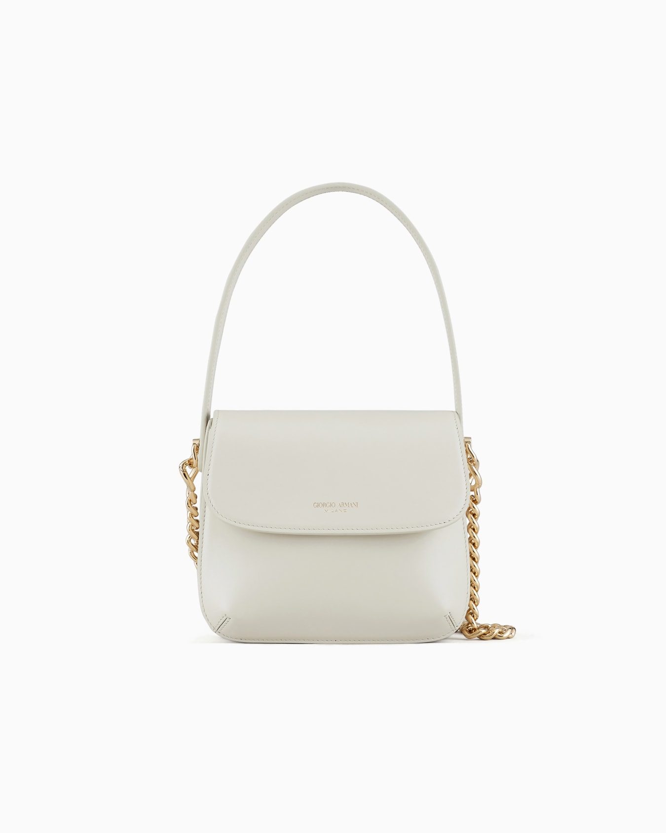 La Prima bag in palmellato leather with a chain strap Slide 0