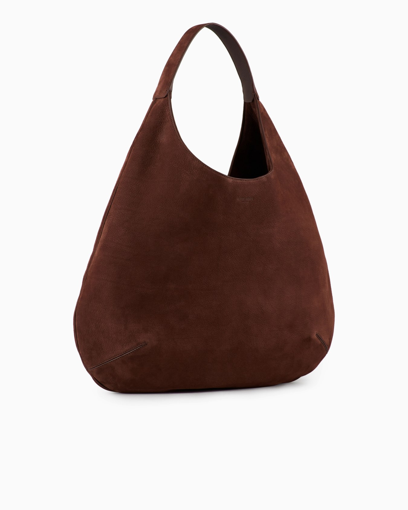 Hobo bag la Prima in suede leather Slide 1