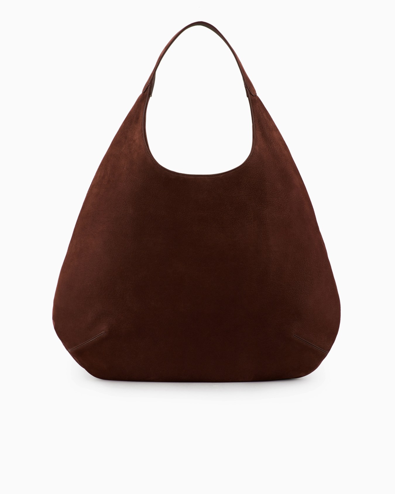 Hobo bag la Prima in suede leather Slide 2