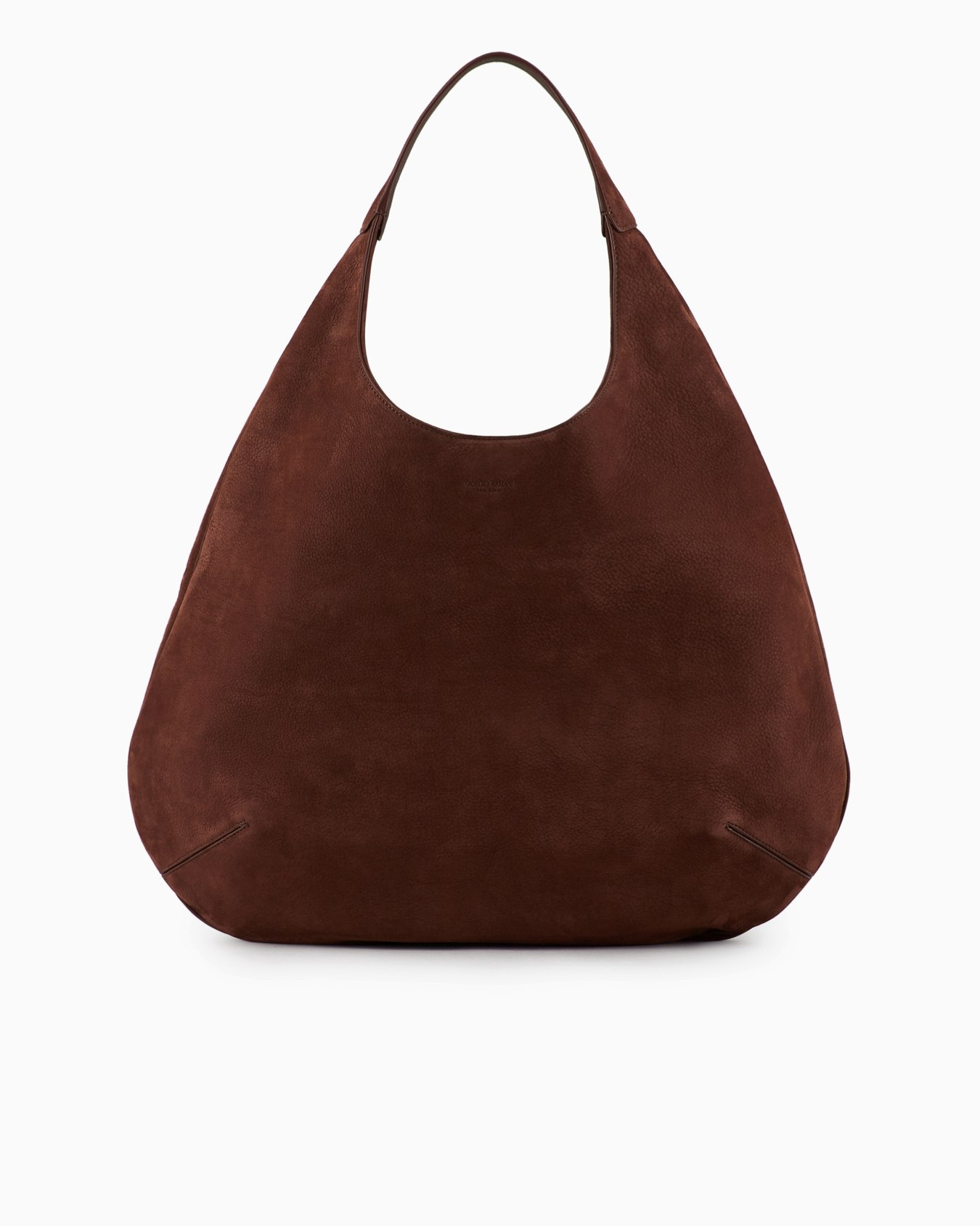 Hobo bag la Prima in suede leather Slide 0