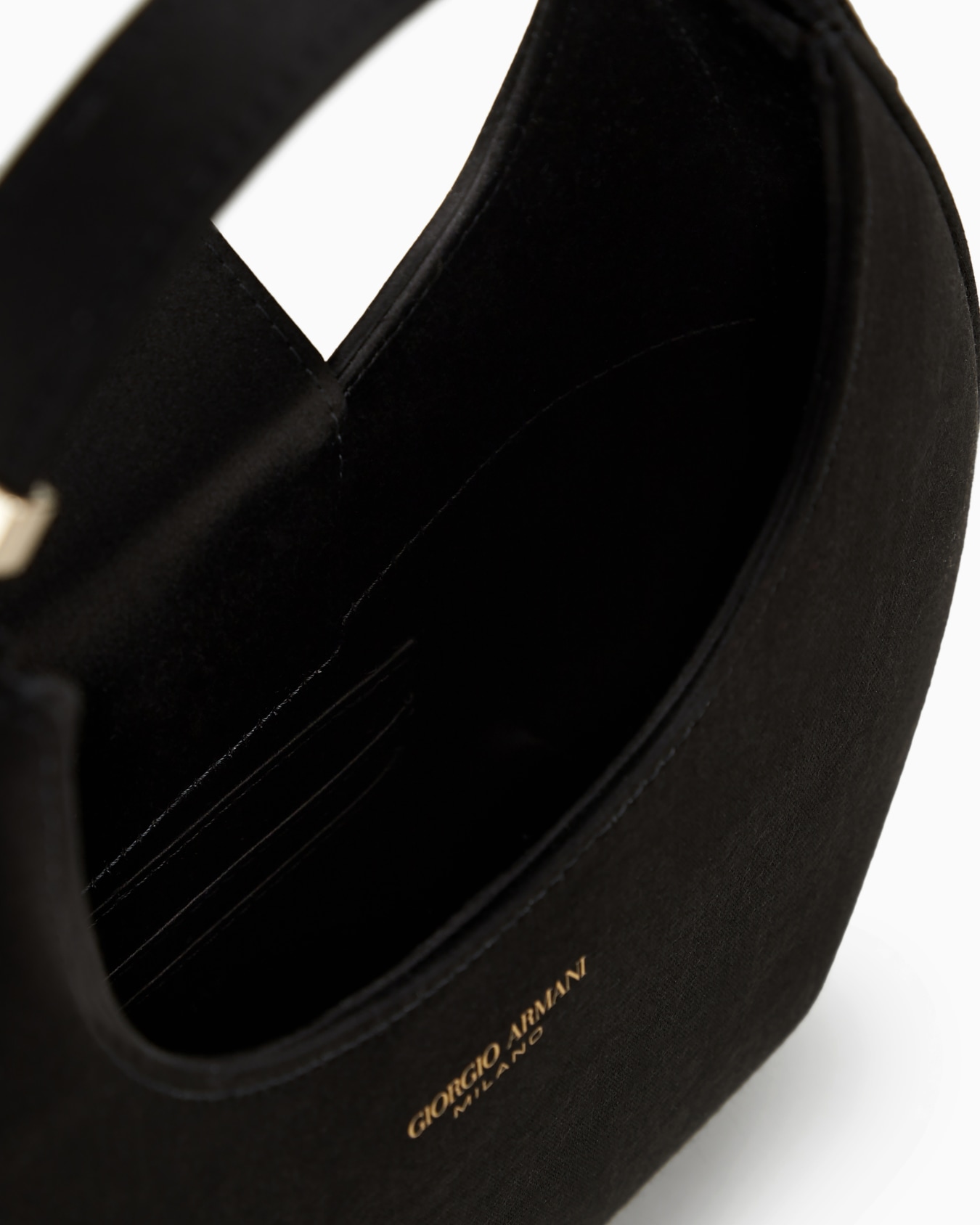 Mini satin la Prima hobo bag Slide 3