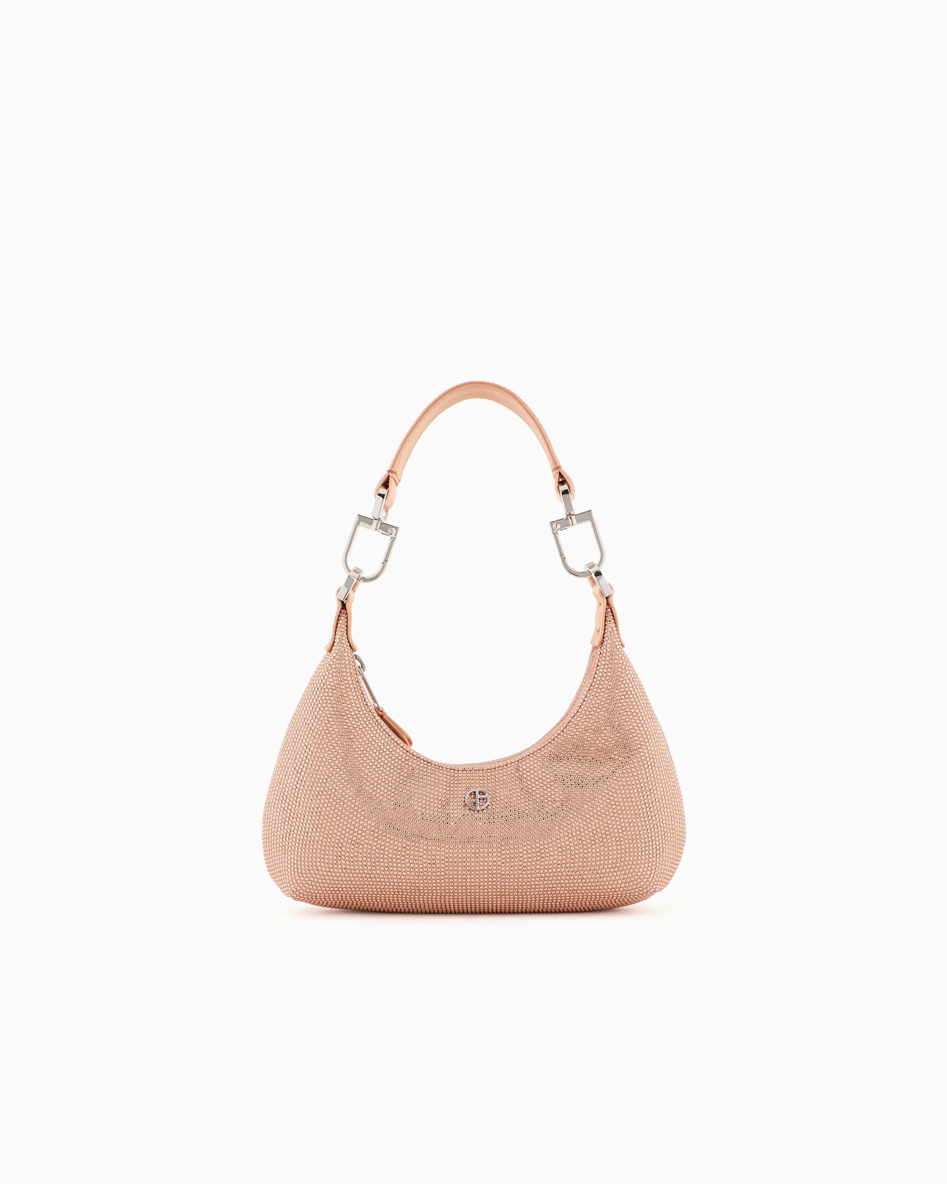 La Prima satin and rhinestone mini hobo bag Slide 0