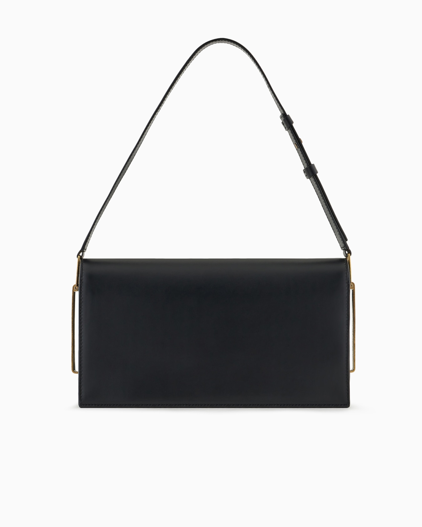 Sac baguette en cuir brillant Diapositive 2