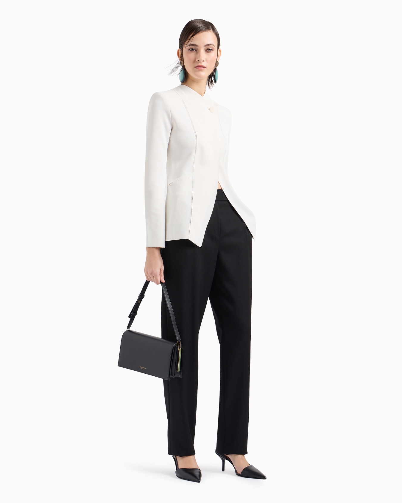 Sac baguette en cuir brillant Diapositive 5