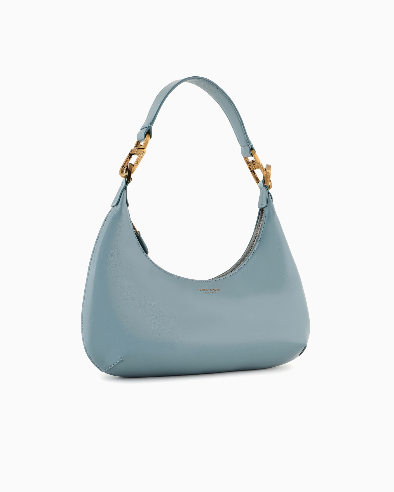 Hobo Bag la Prima im Mini-Format aus Lacknappaleder Folie 1