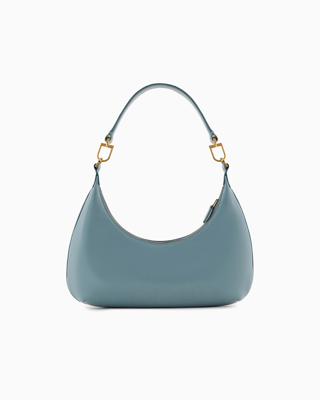 La Prima medium hobo bag in patent nappa leather Slide 2