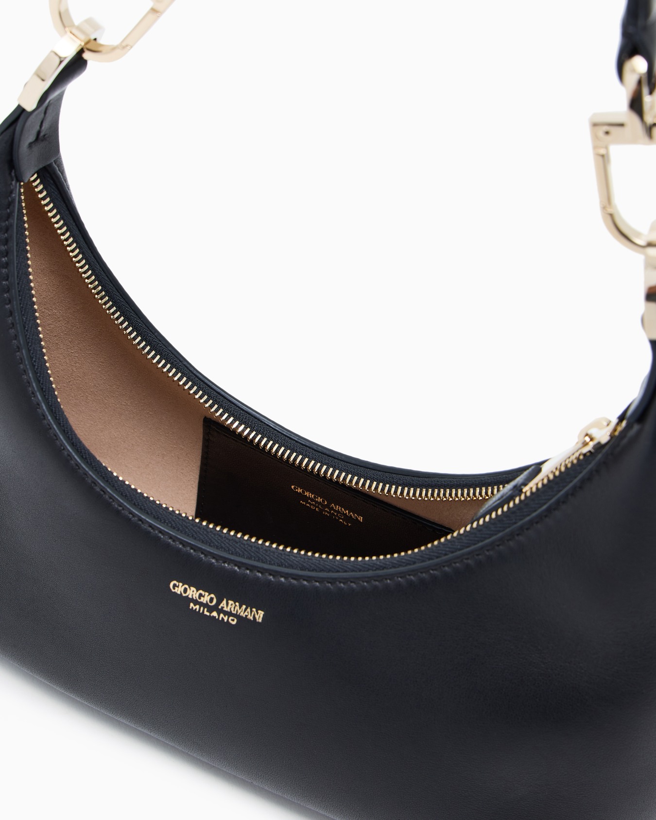 Medium la Prima nappa-leather hobo bag Slide 3