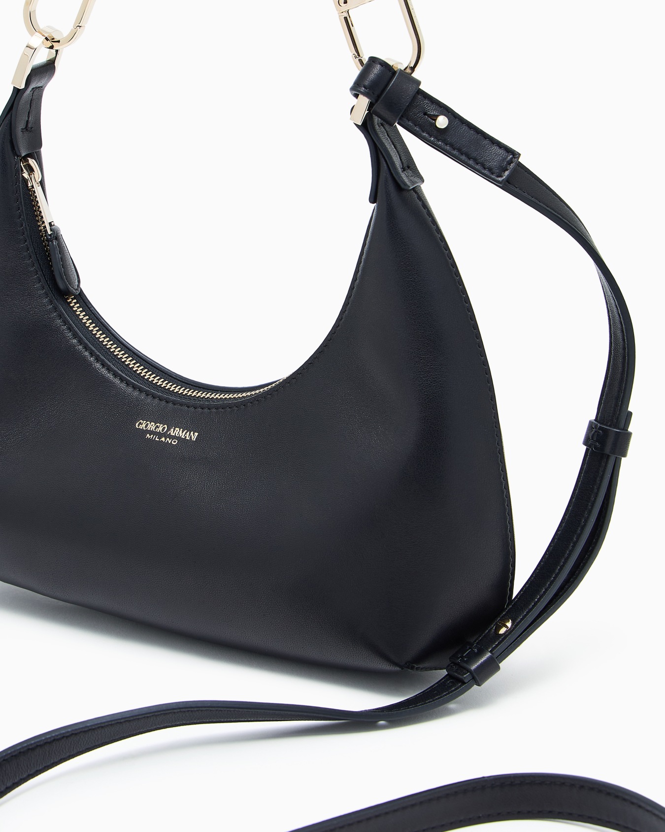 Medium la Prima nappa-leather hobo bag Slide 4