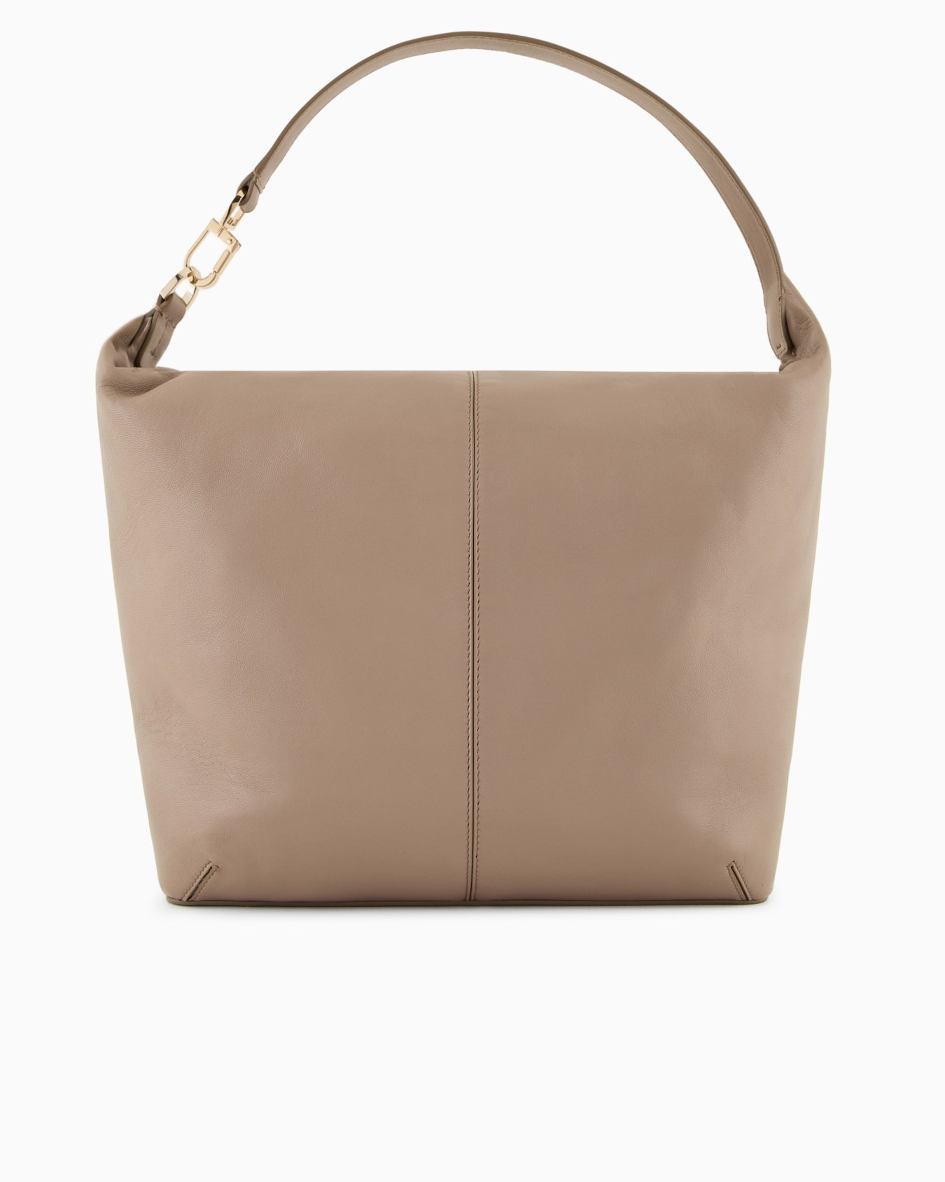 ASV ジョルジオ アルマーニ ラ プリマ ソフト ホーボーバッグ パテントナッパレザー ラージ スライドする 2