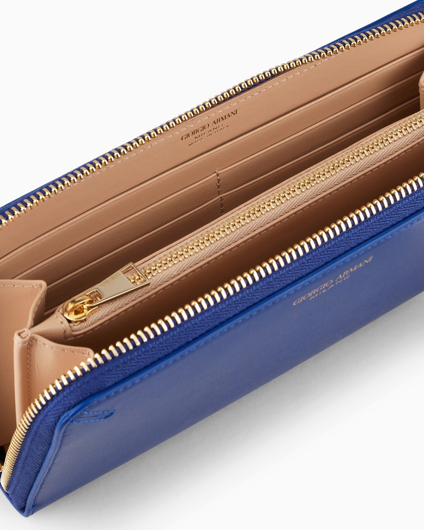 Palmellato leather la Prima wallet with wraparound zip Slide 2