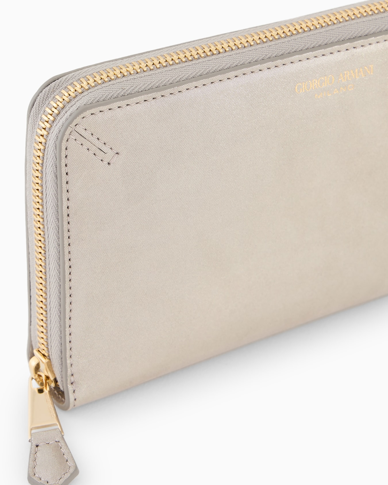 ジョルジオ アルマーニ ラ プリマ ラウンドファスナーウォレット グロッシーヌバック スライドする 3