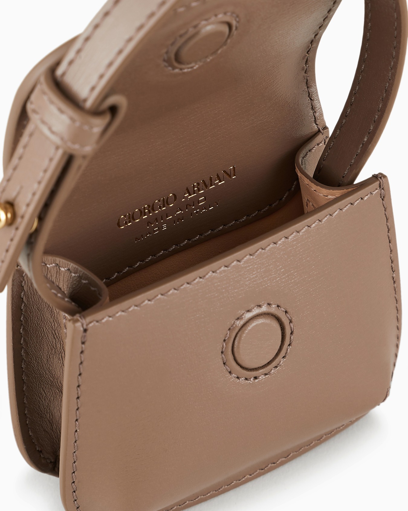 la Prima charm mini in pelle palmellata Slide 3
