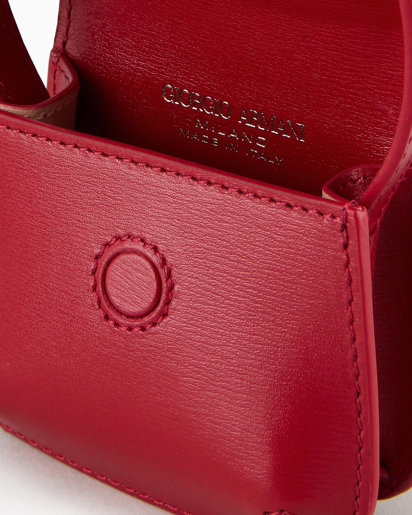 ジョルジオ アルマーニ ラ プリマ チャーム パルメラートレザー ミニ スライドする 3