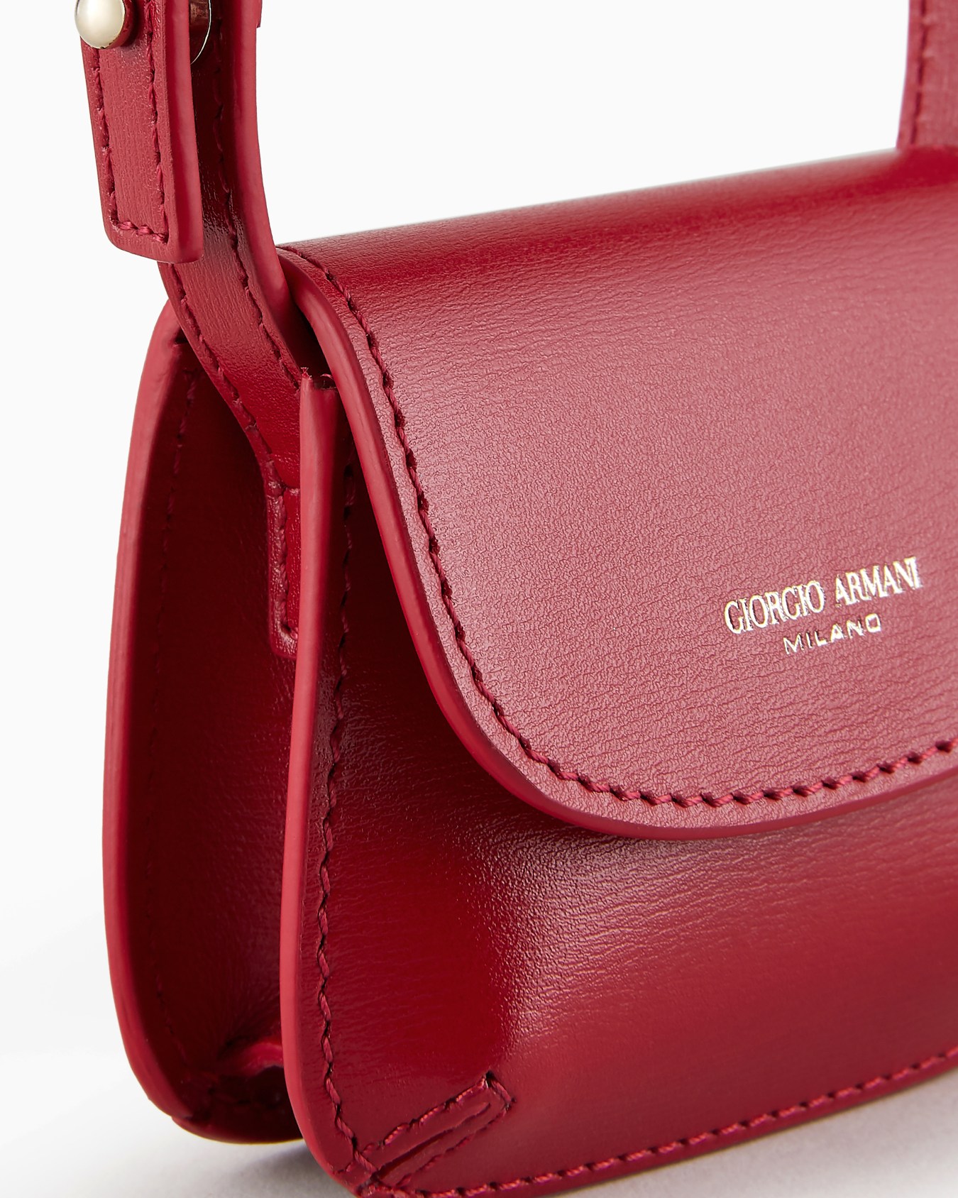 ジョルジオ アルマーニ ラ プリマ チャーム パルメラートレザー ミニ スライドする 4