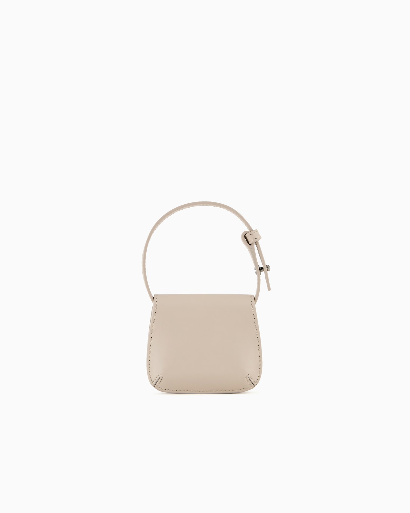Giorgio Armani Neve Borsa charm micro la Prima in pelle Slide 2