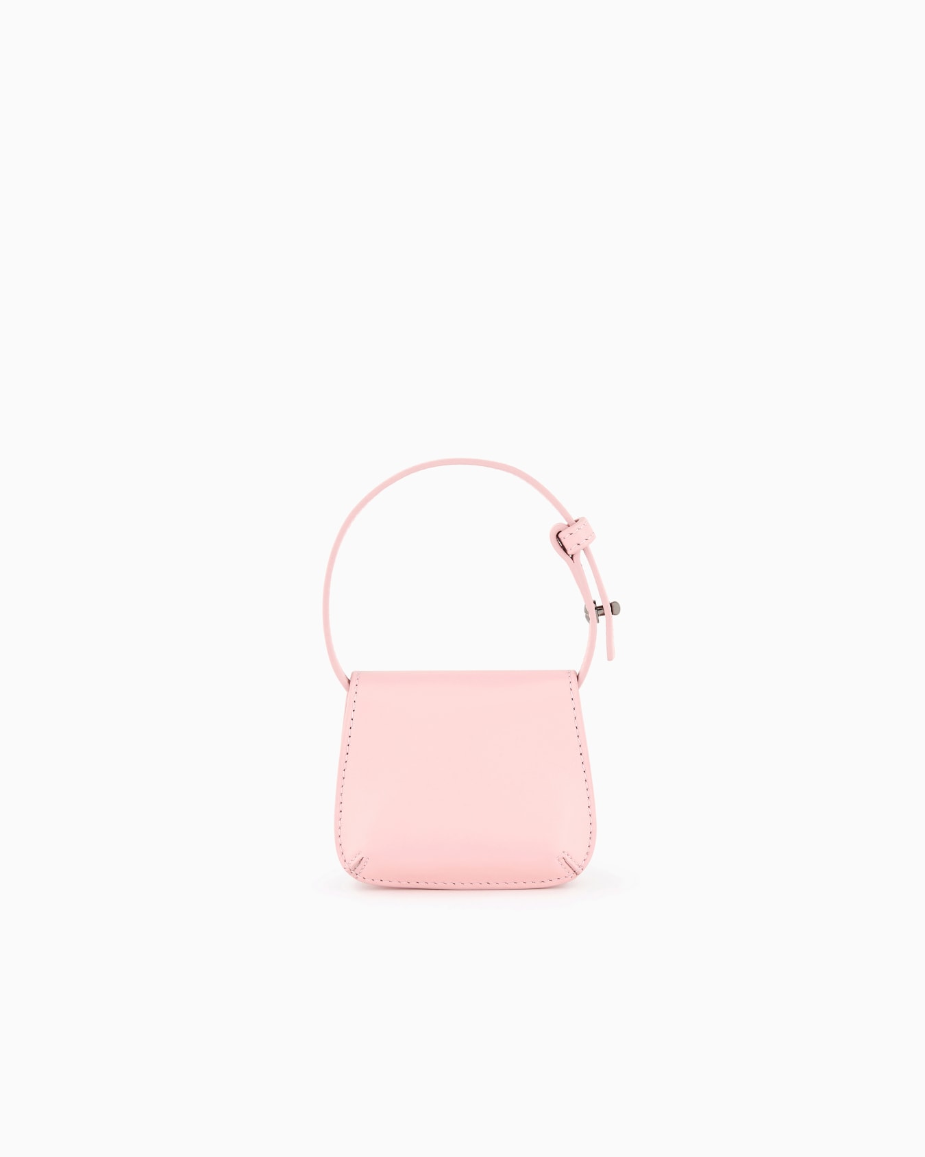 Giorgio Armani Neve Borsa charm micro la Prima in pelle Slide 2