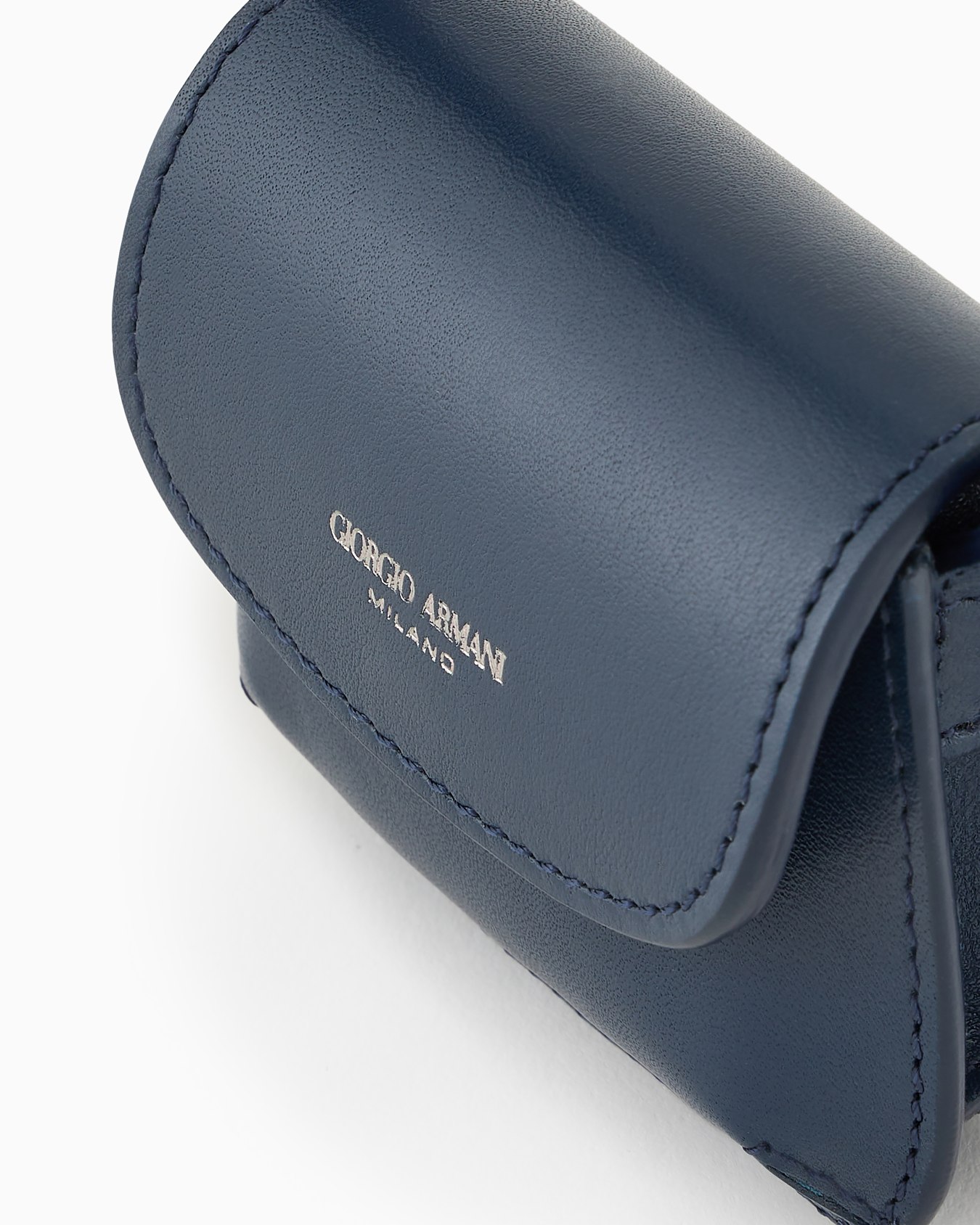 Giorgio Armani Neve Borsa charm micro la Prima in pelle Slide 4