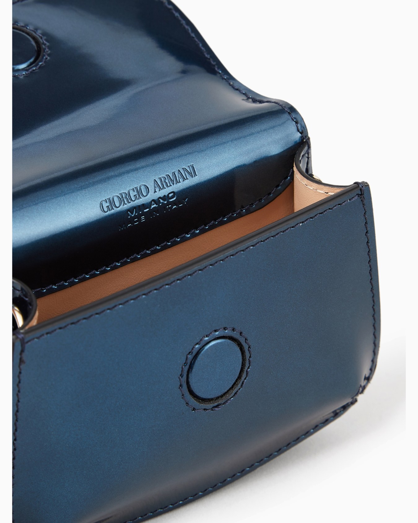 Liquid patent leather mini la Prima bag Slide 3