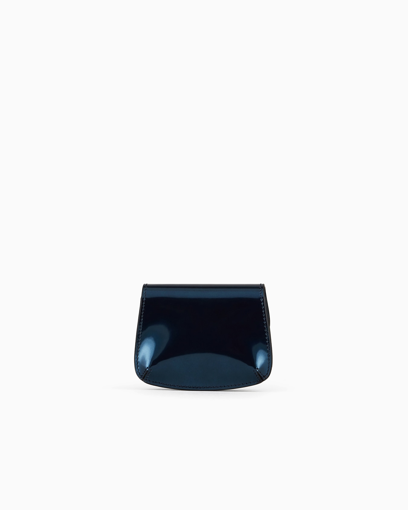 Borsa Charm mini la Prima in vernice liquida Slide 2