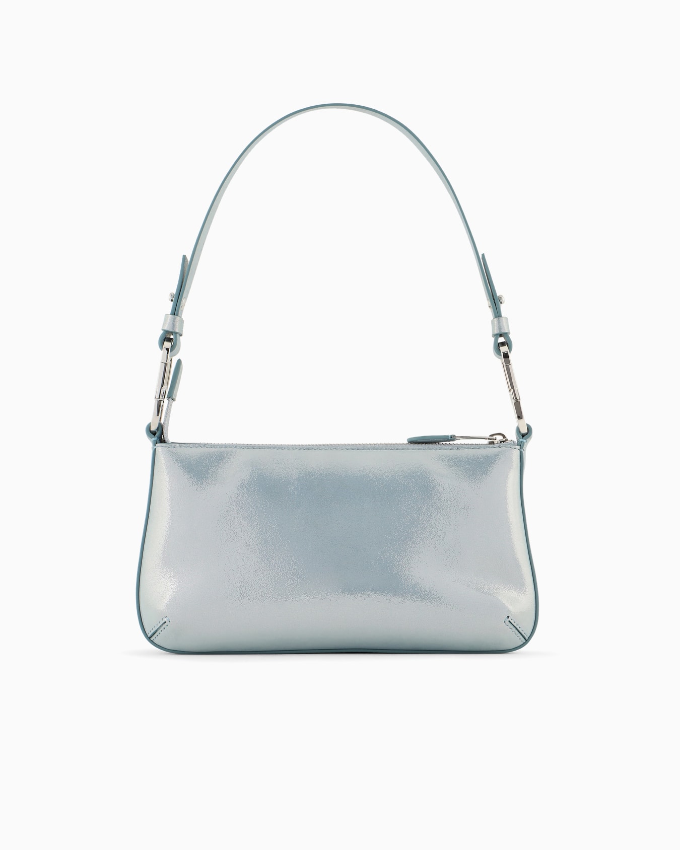 la Prima small shoulder bag in shiny nubuck Slide 2