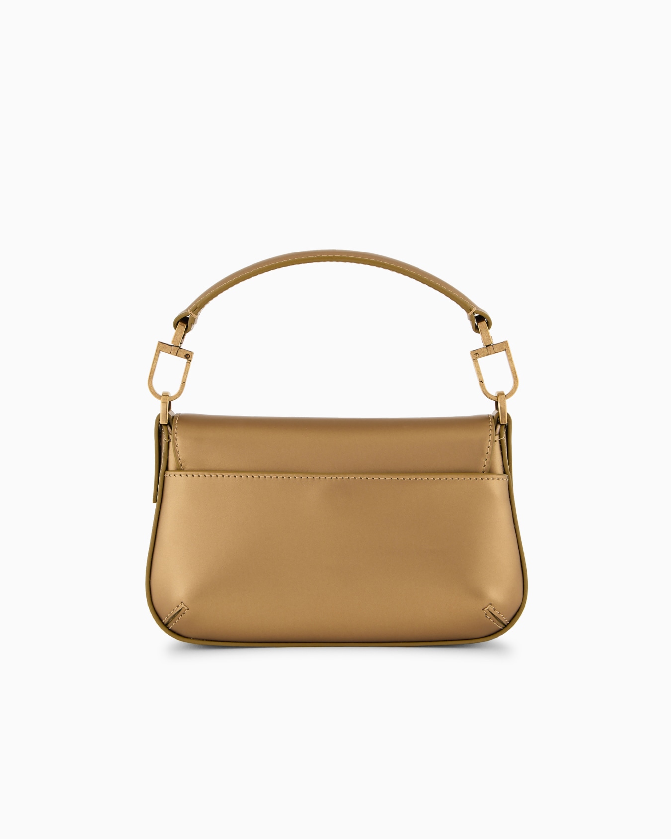 Minibolso de mano la Prima de piel laminada Diapositiva 2