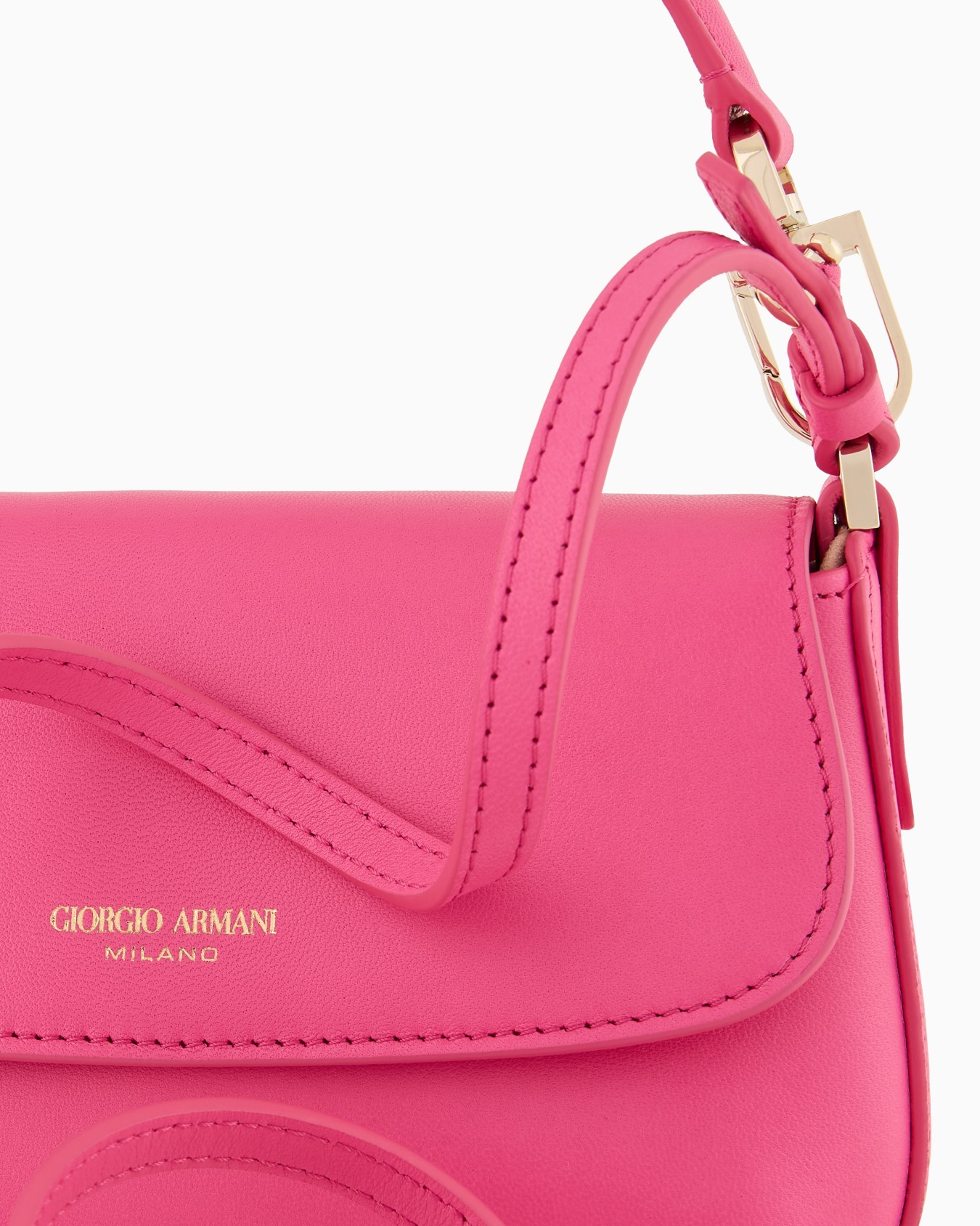 ジョルジオ アルマーニ ラ プリマ ミニハンドバッグ ナッパレザー製 スライドする 4