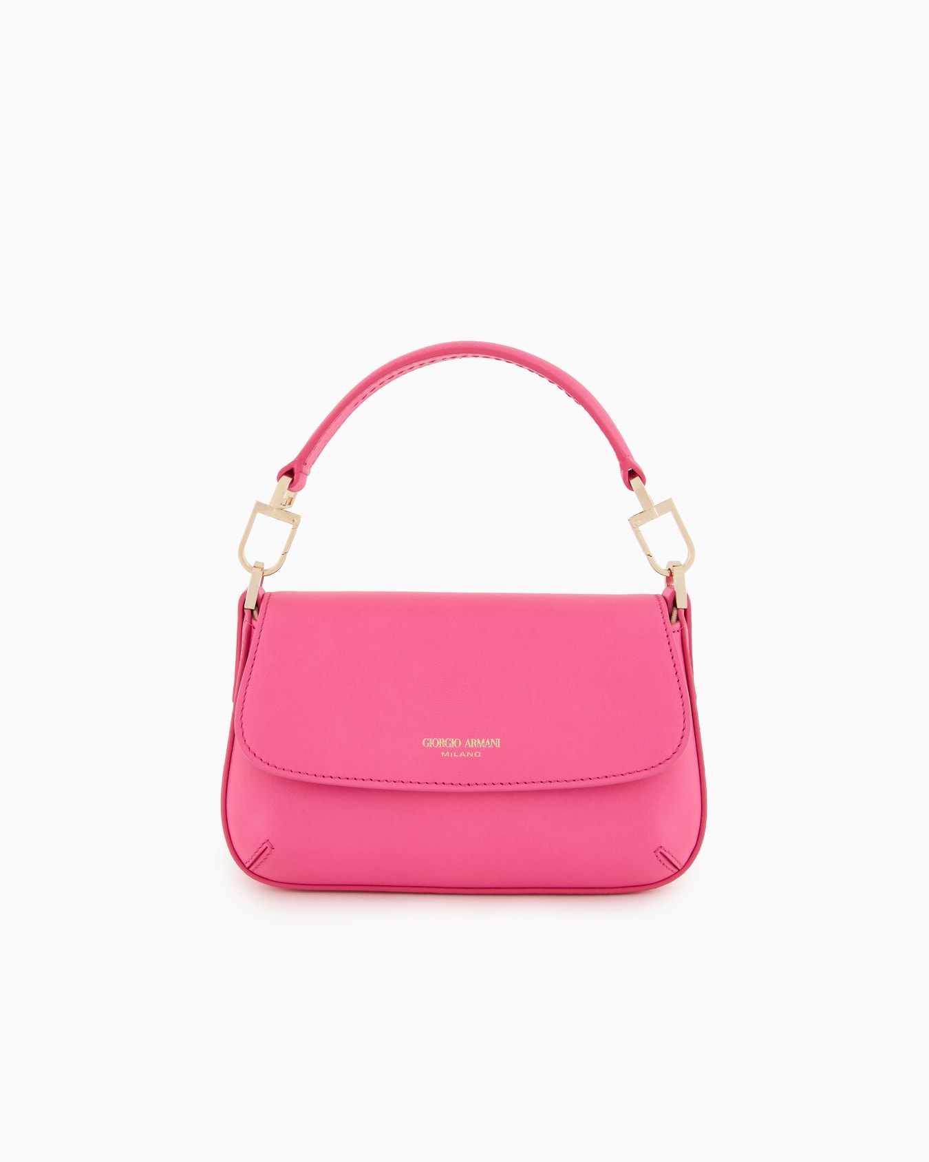 ジョルジオ アルマーニ ラ プリマ ミニハンドバッグ ナッパレザー製 スライドする 0