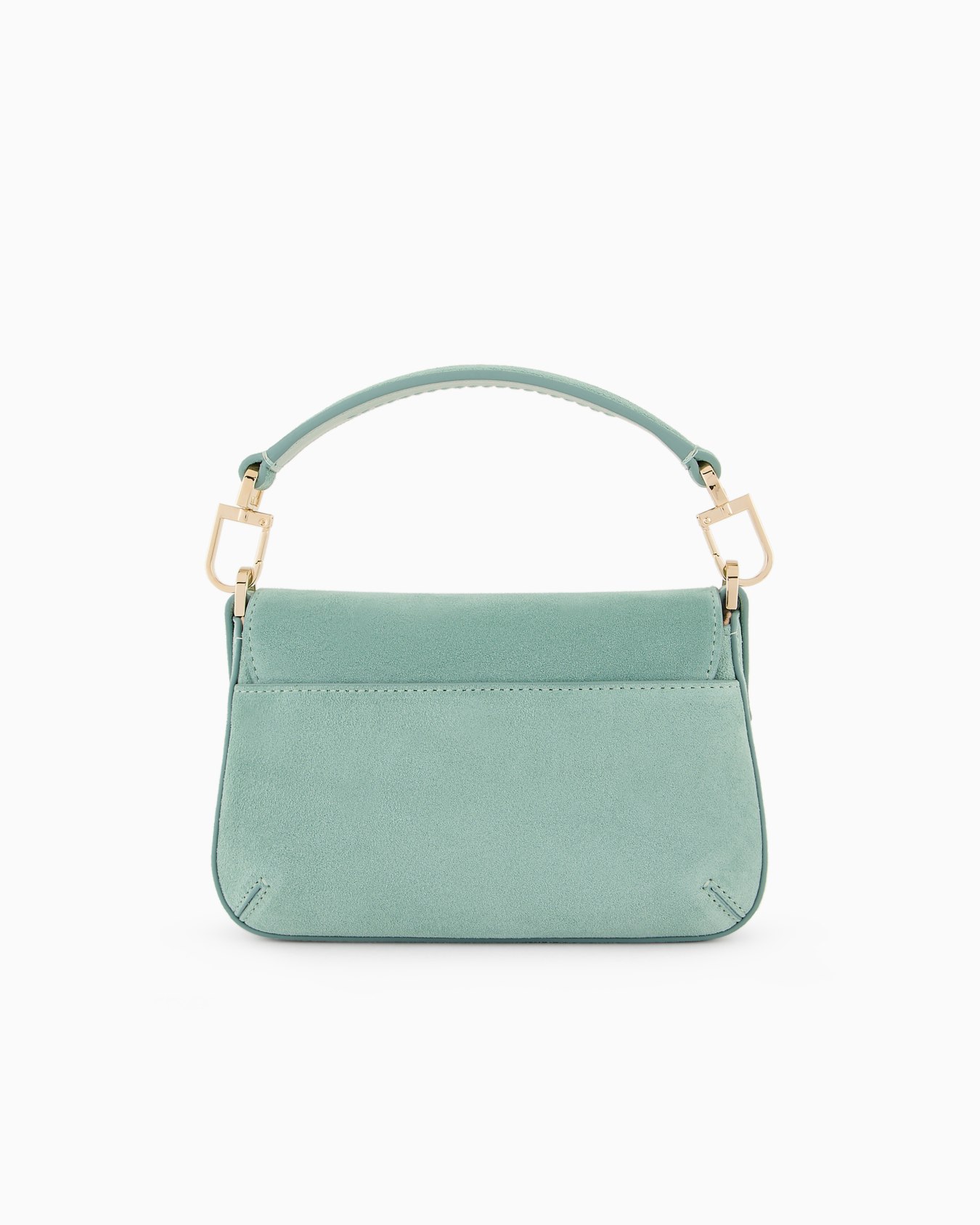 La Prima suede mini baguette bag Slide 2