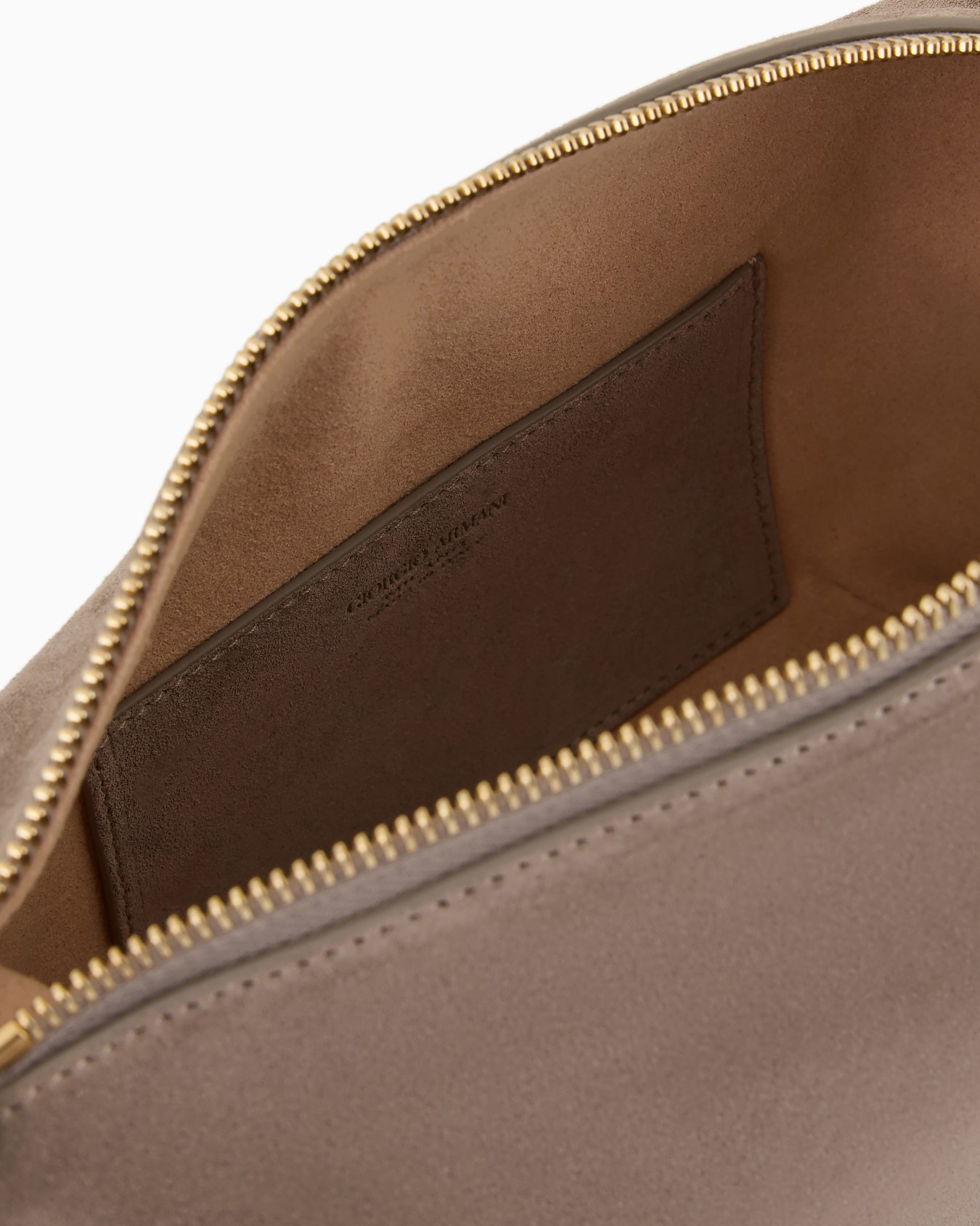 Small la Prima Soft hobo bag in suede Slide 3