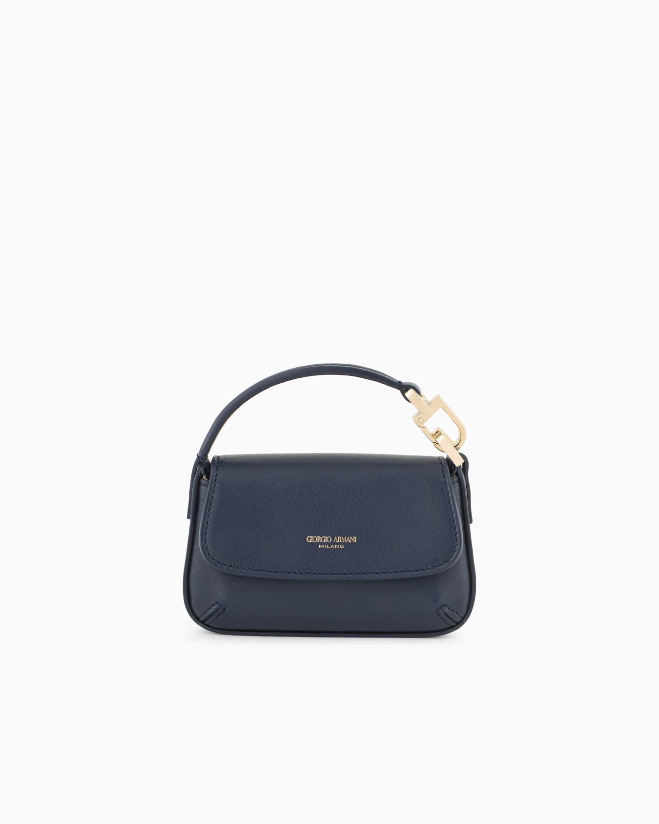 La Prima Soft micro bag in nappa leather Slide 0